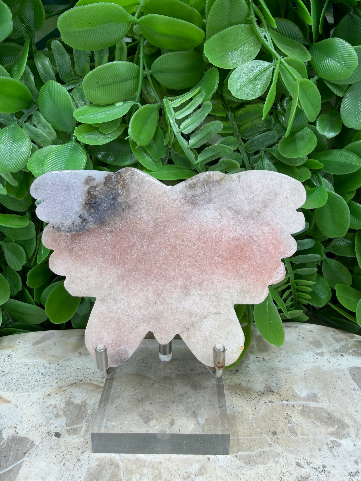 Pink Amethyst Butterfly | Love • Peace • Intuition