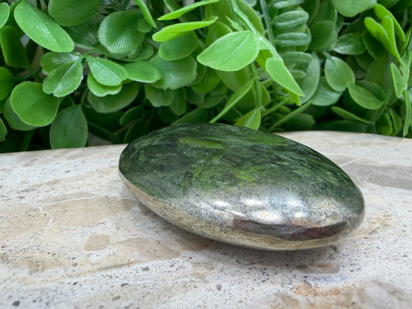 Pyrite Palm Stone 182g
