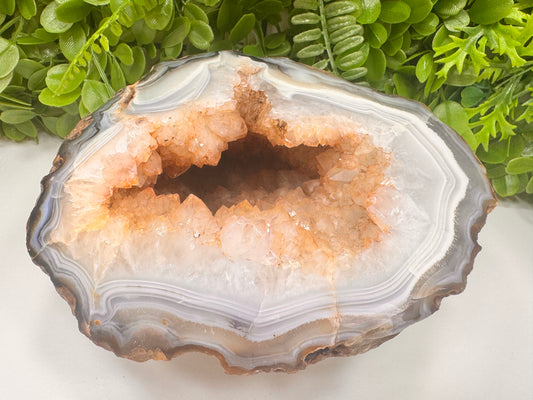 Druzy Quartz Agate Freeform 2970g