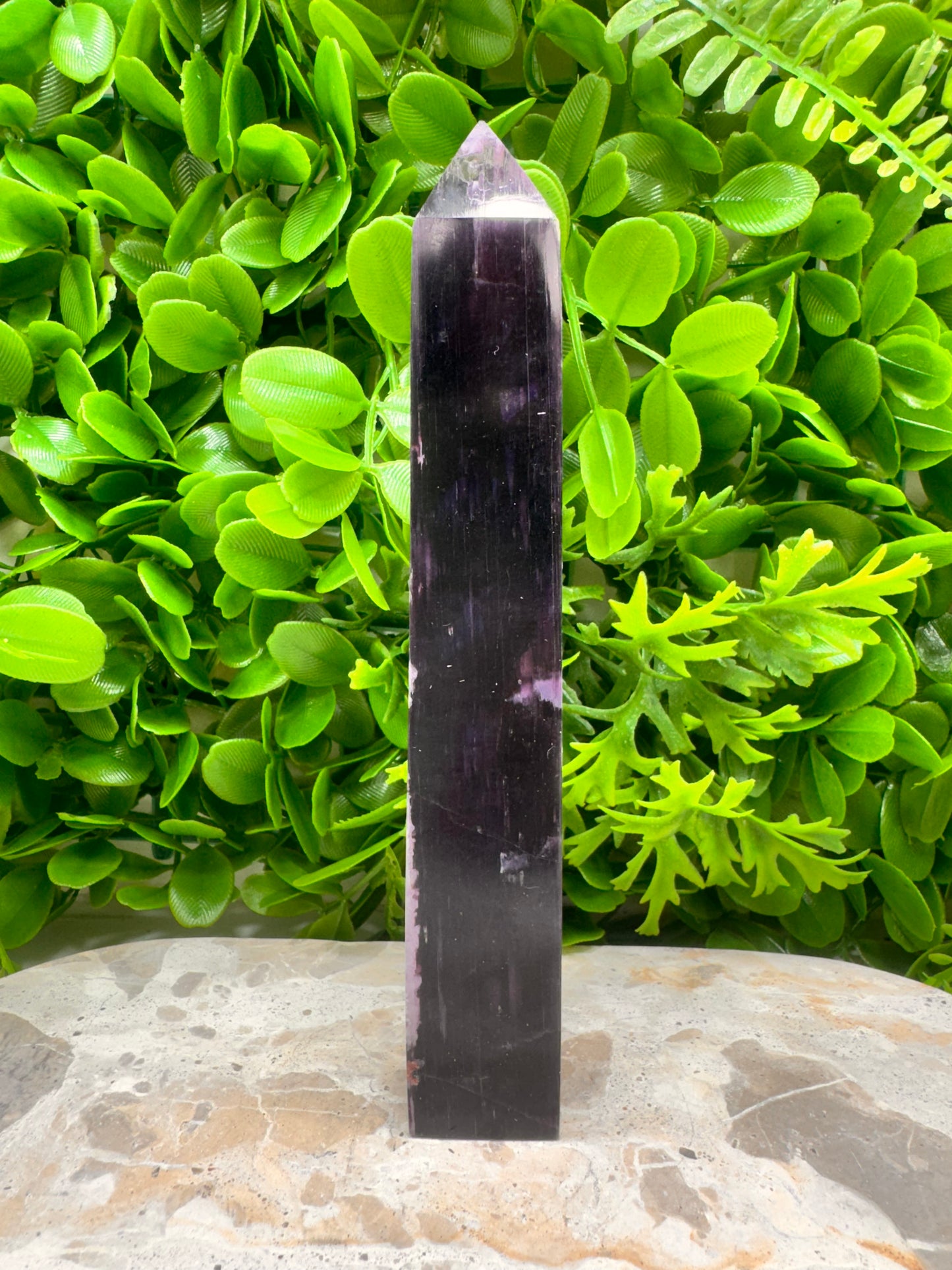 Purple Mica Tower 496g