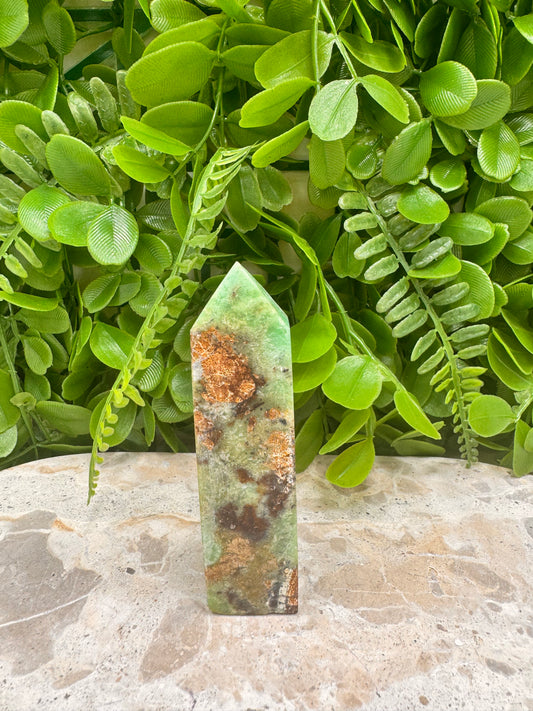 Chrysoprase Points 86g