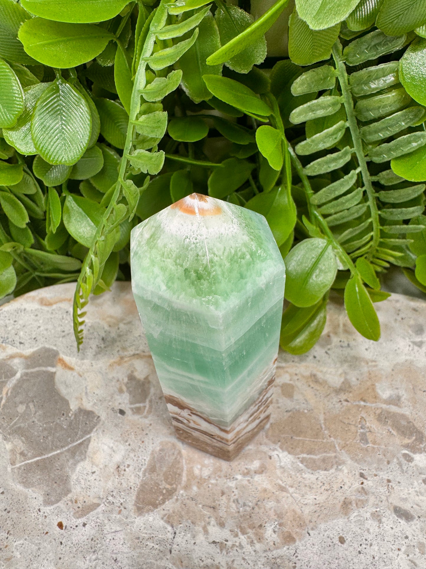 Caribbean Calcite Point 246g