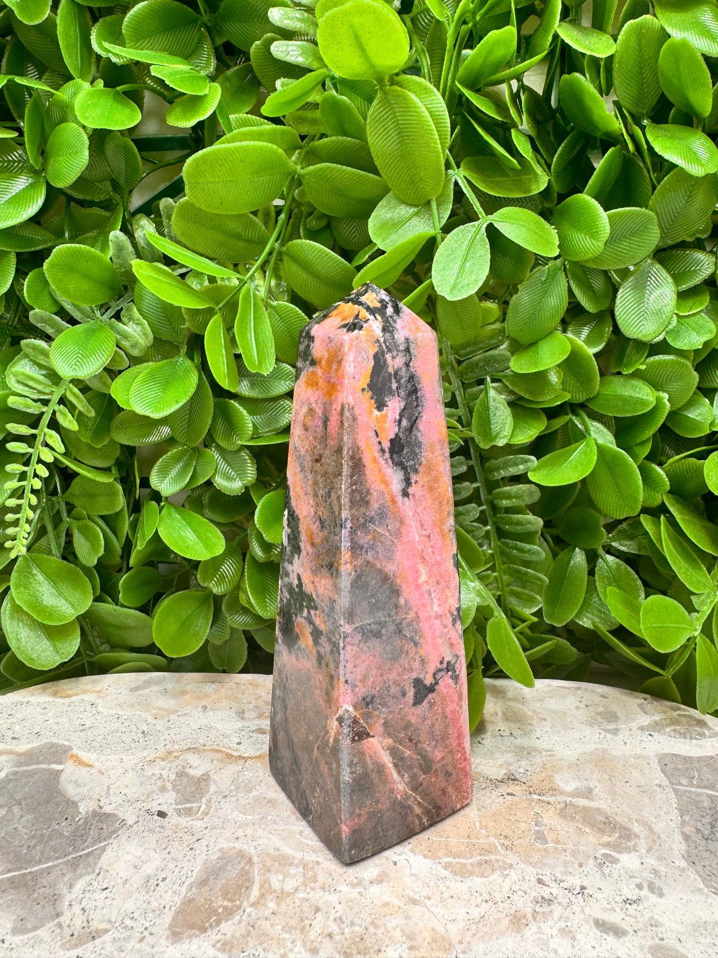 Rhodonite Tower 442g