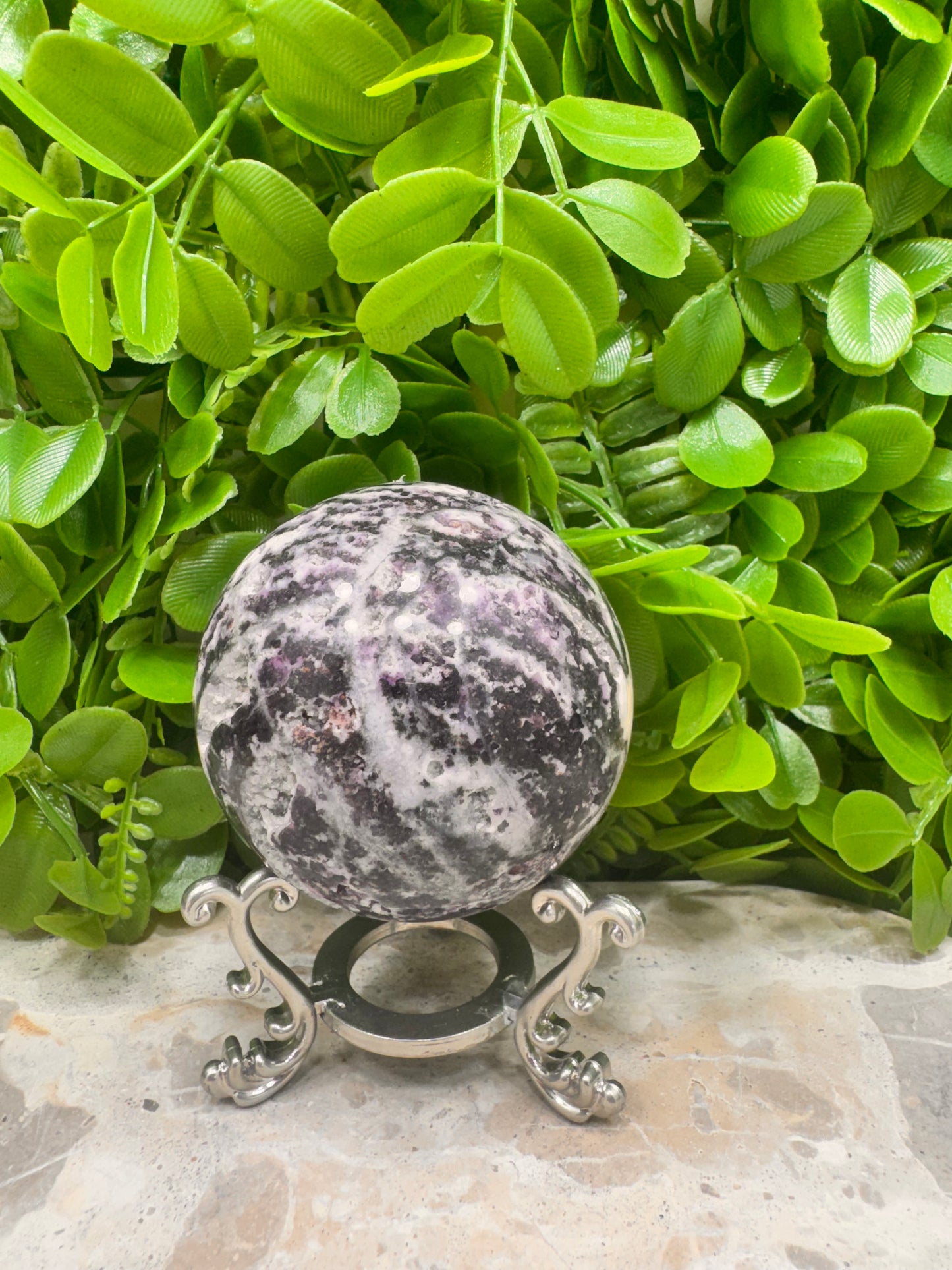 Zebra Jasper Sphere 488g