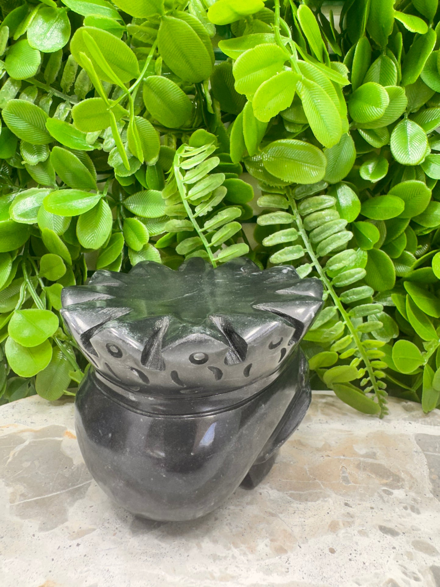 Black Jade King Skull 954g