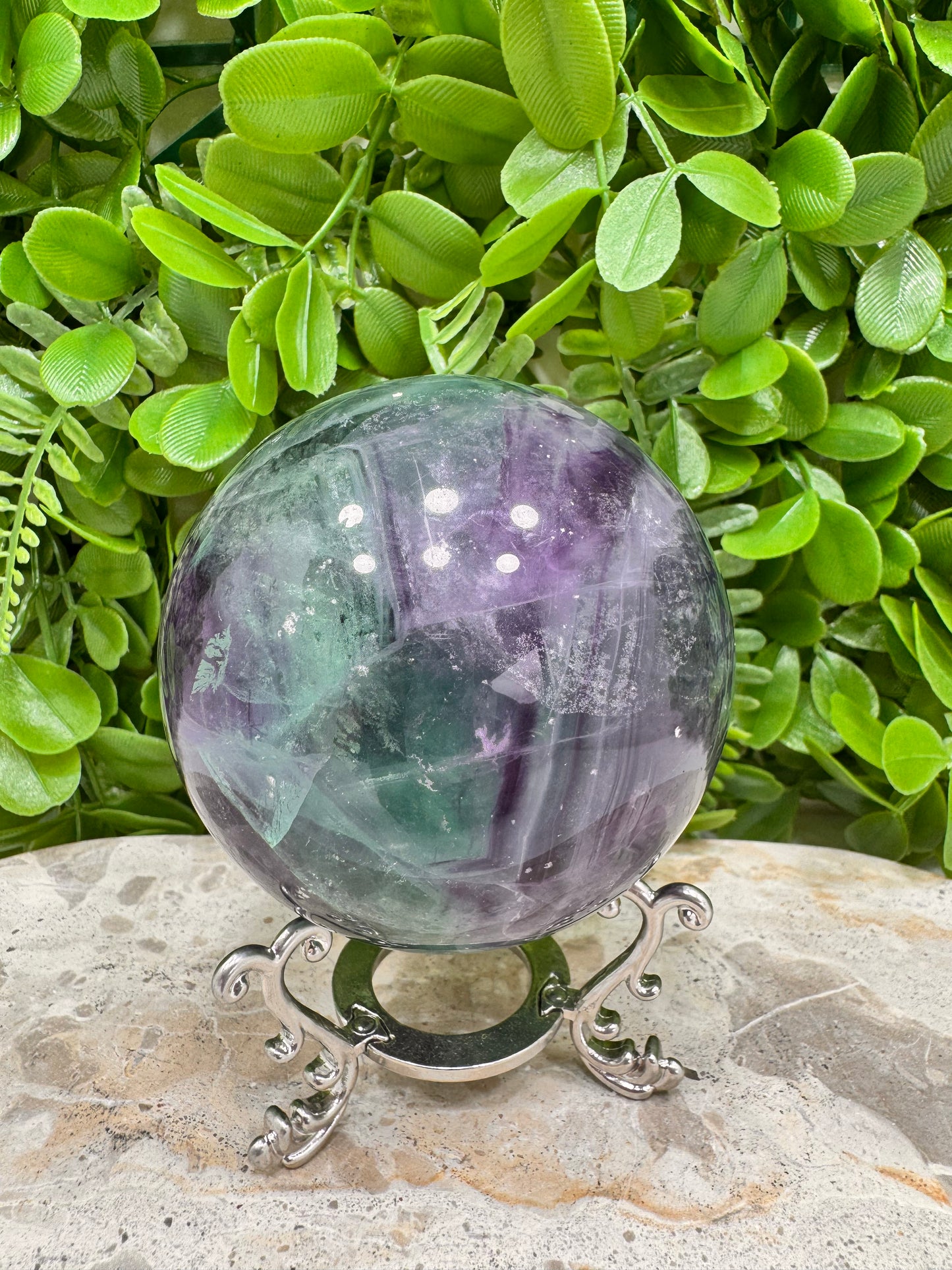 Fluorite Sphere 850g