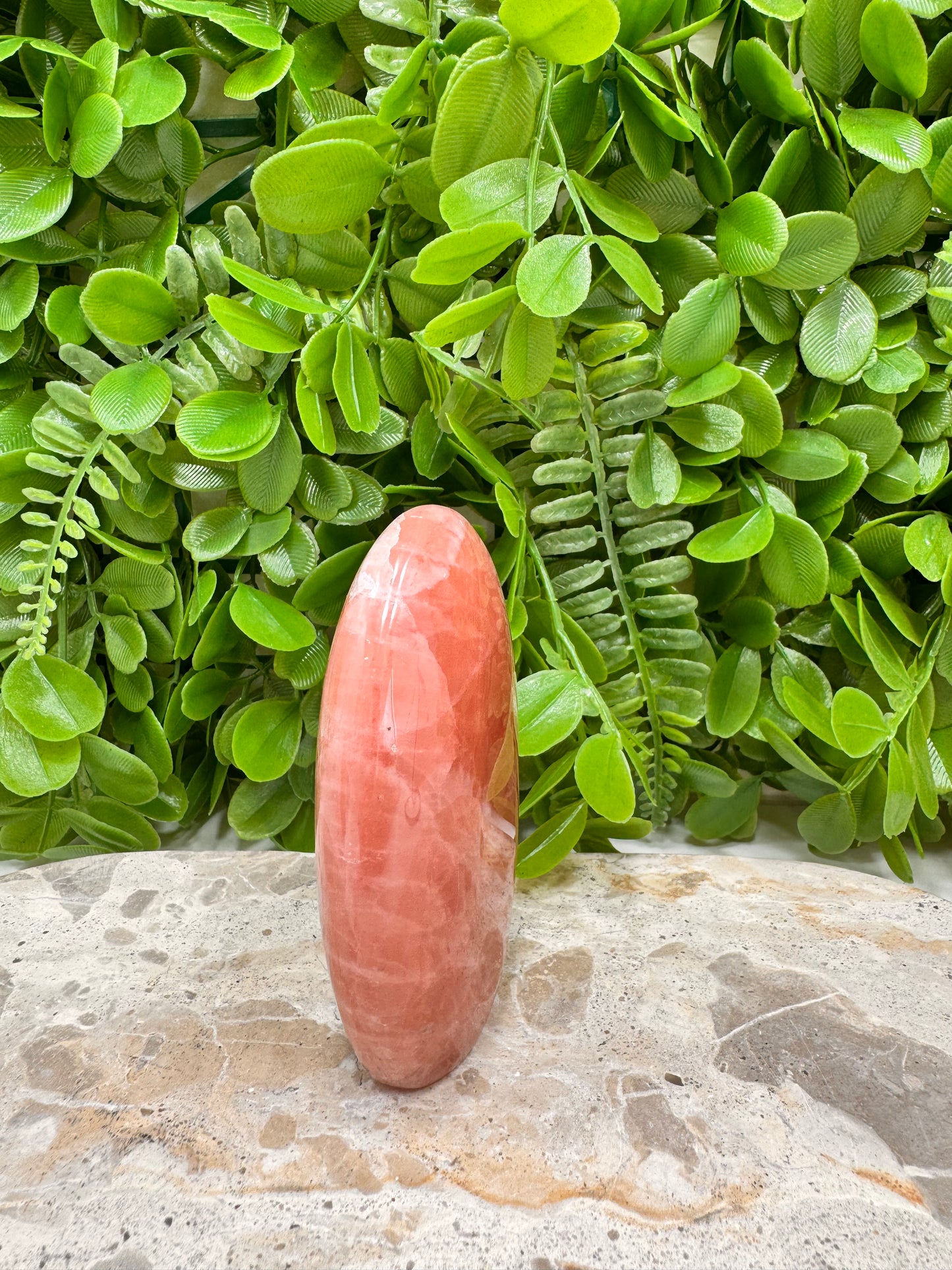 Standing Rose Calcite 290g