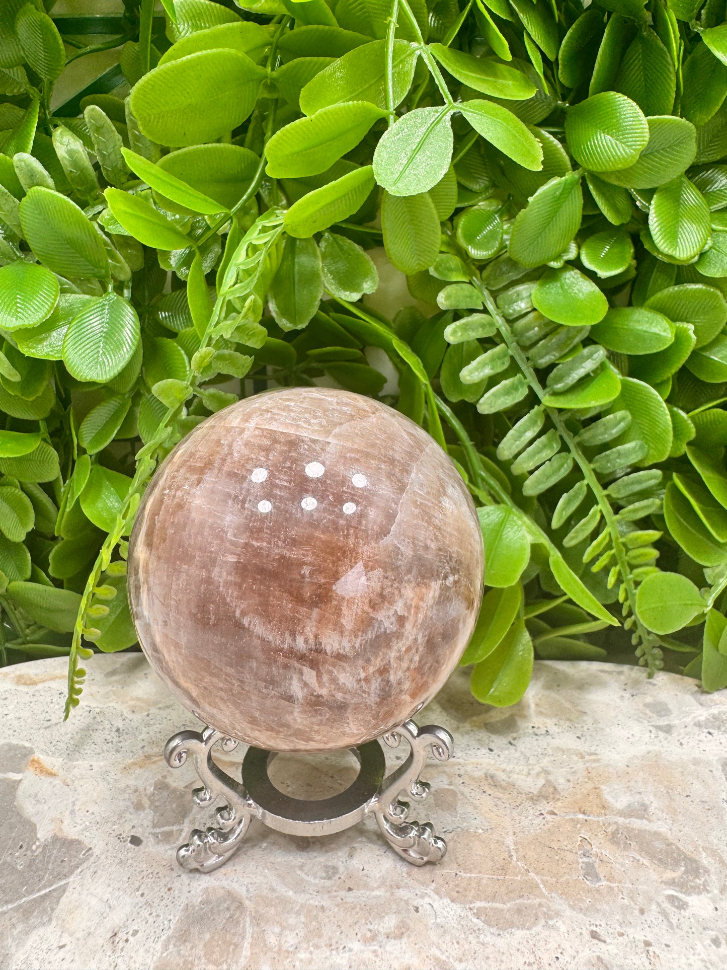 Moonstone Sphere 400g