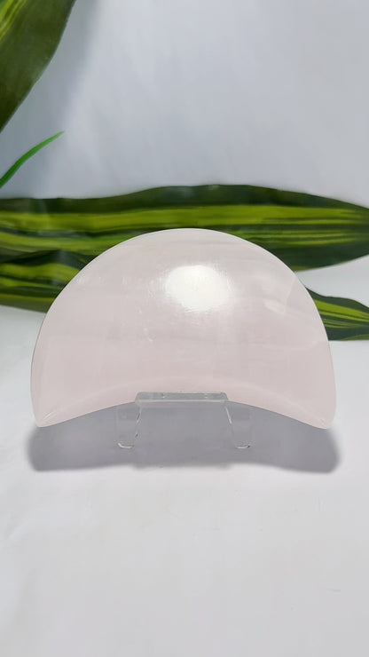 Pink Mangano Calcite Moon 200g