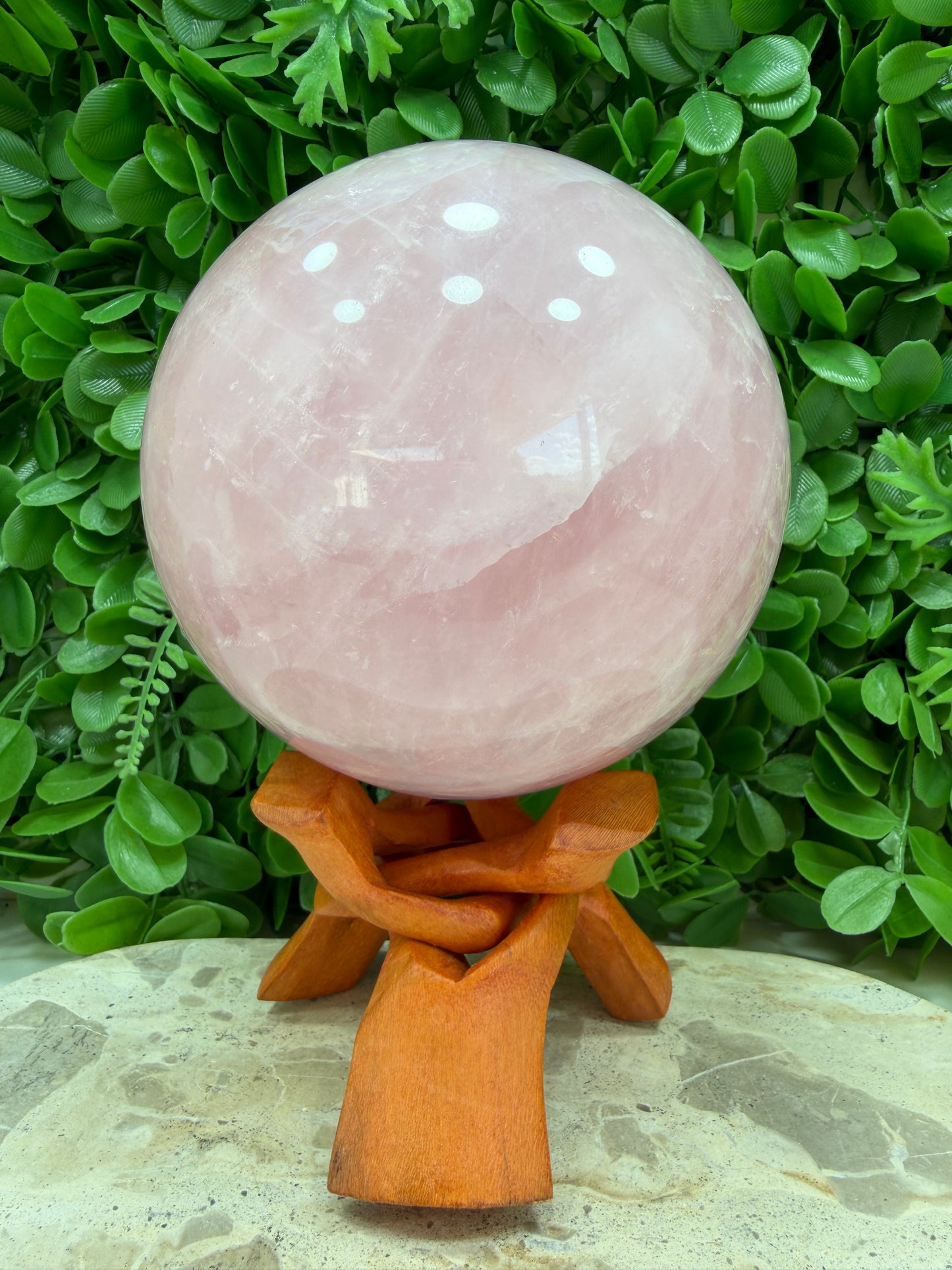 Rose Quartz Sphere 2972g