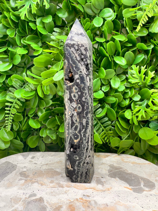 Bubble Ocean Jasper Tower 532g