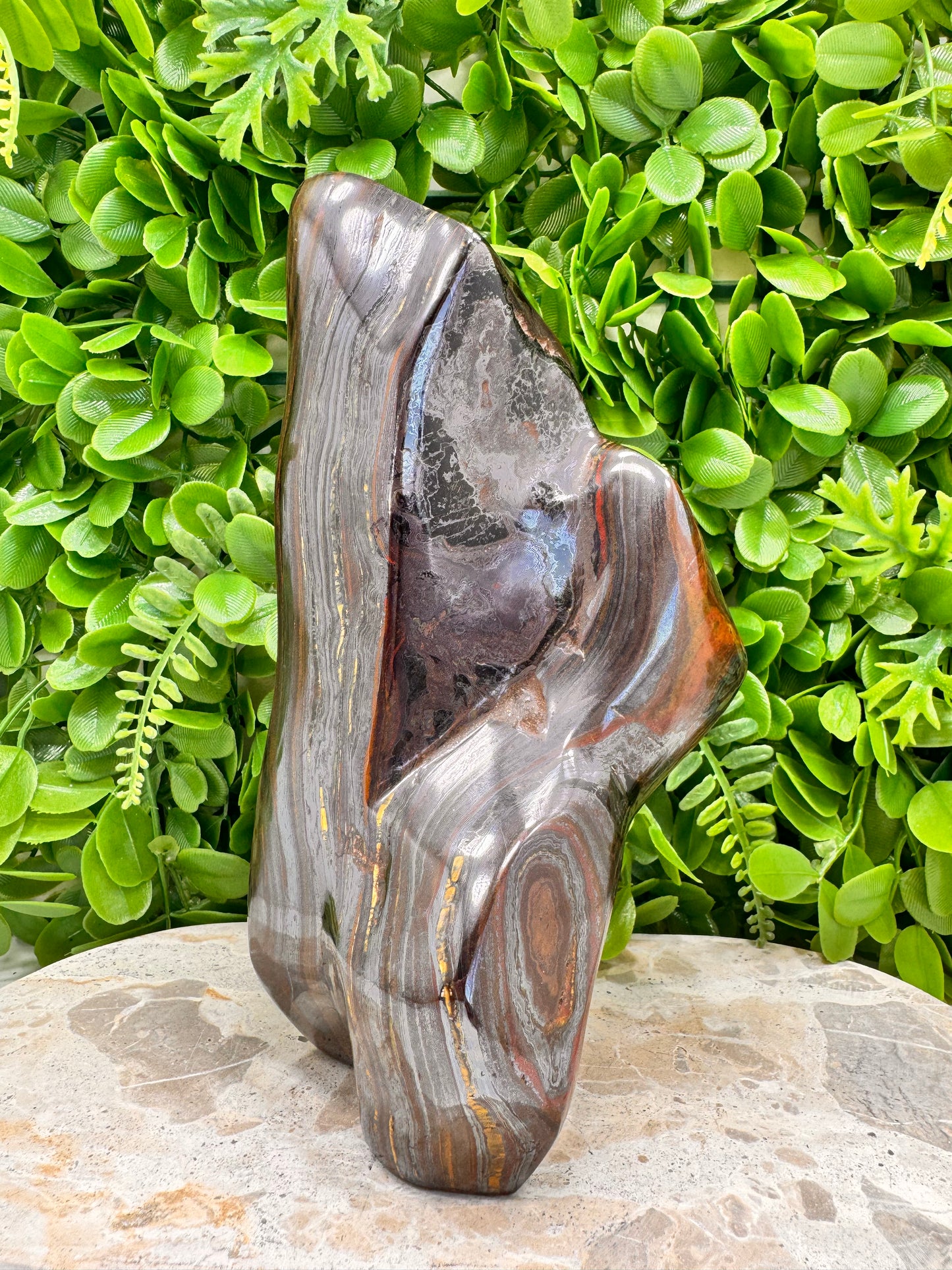Tiger Iron with Tiger Eye Freeform 2128G