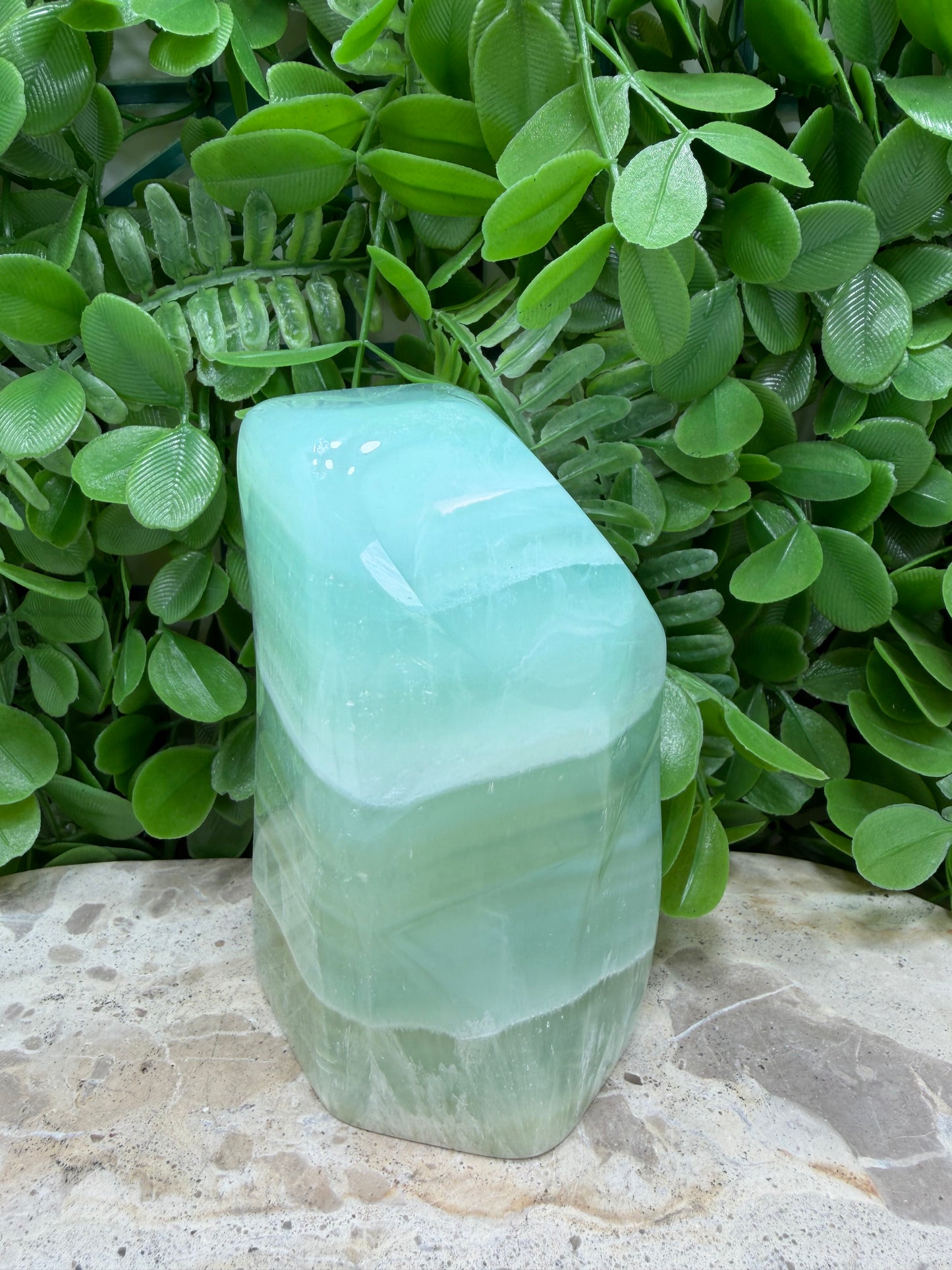 Pistachio Calcite Freeform 998g