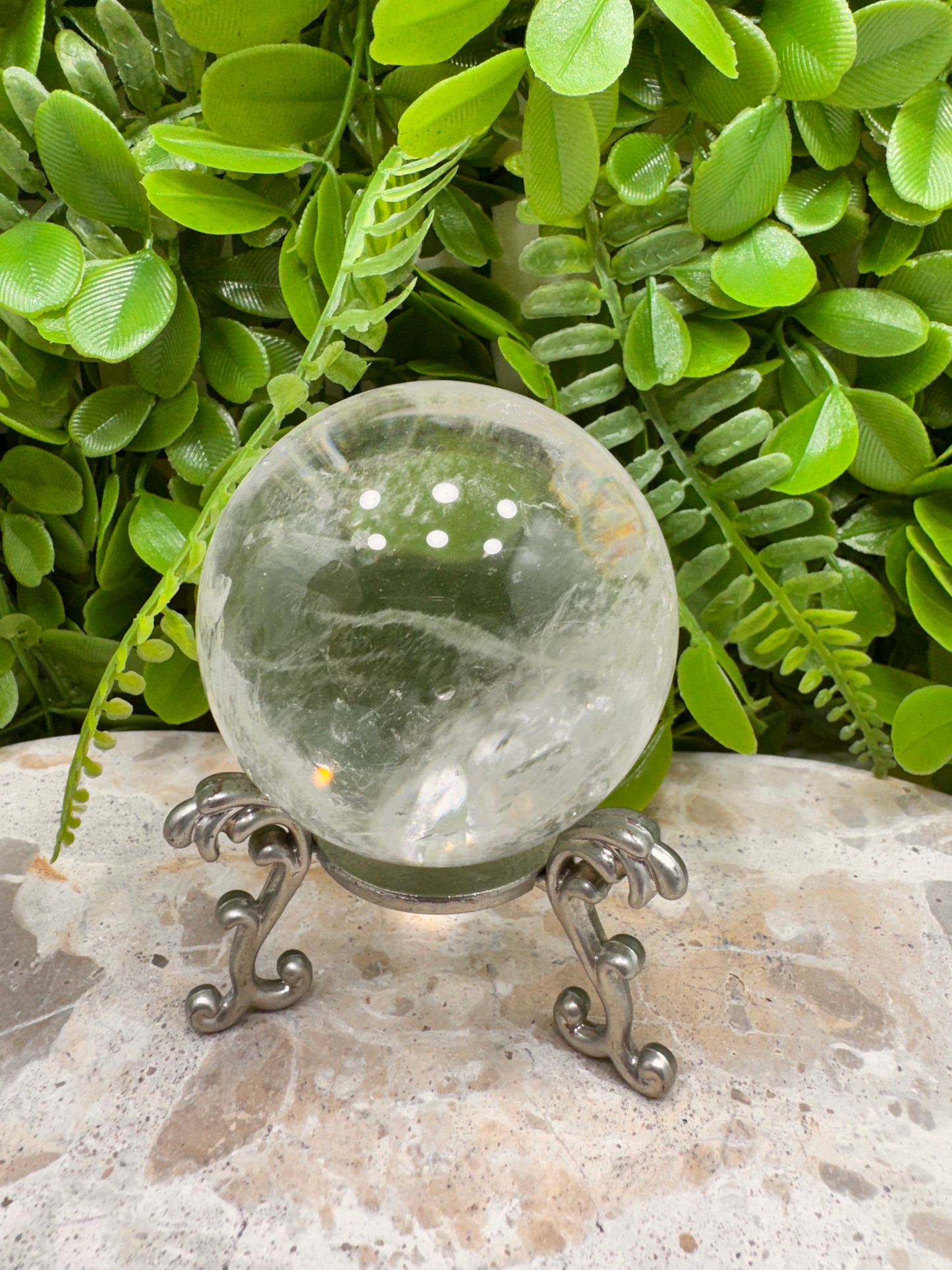 Clear Quartz Sphere 384g