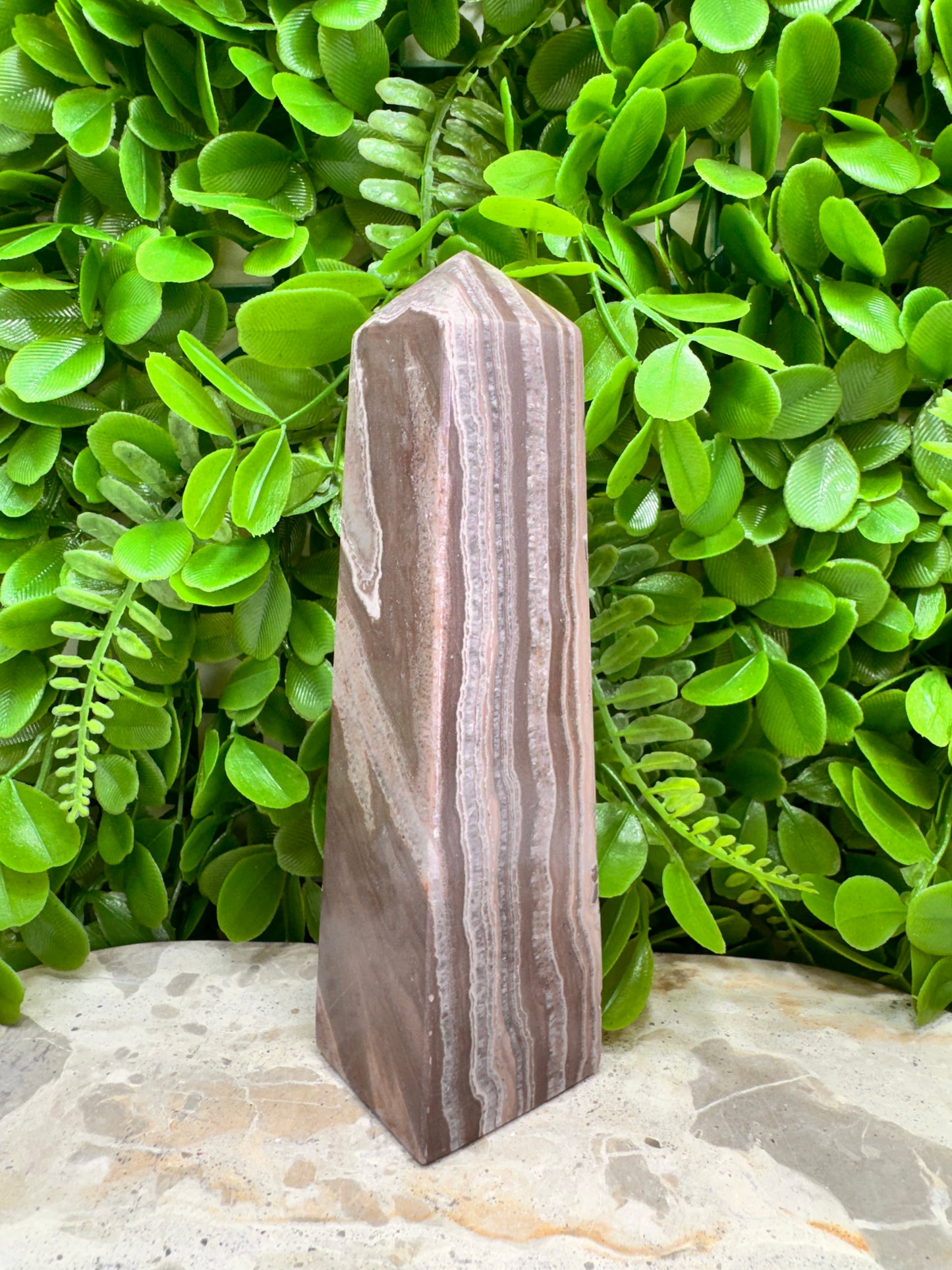Chocolate Aragonite Tower 616g