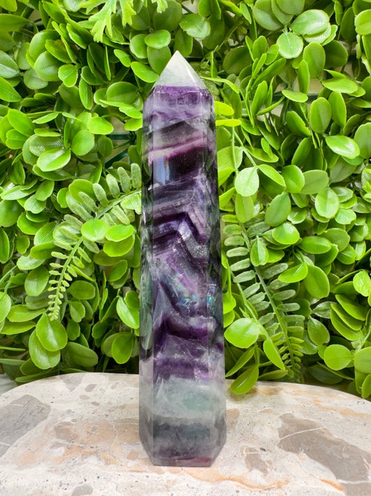 Fluorite Tower 726g