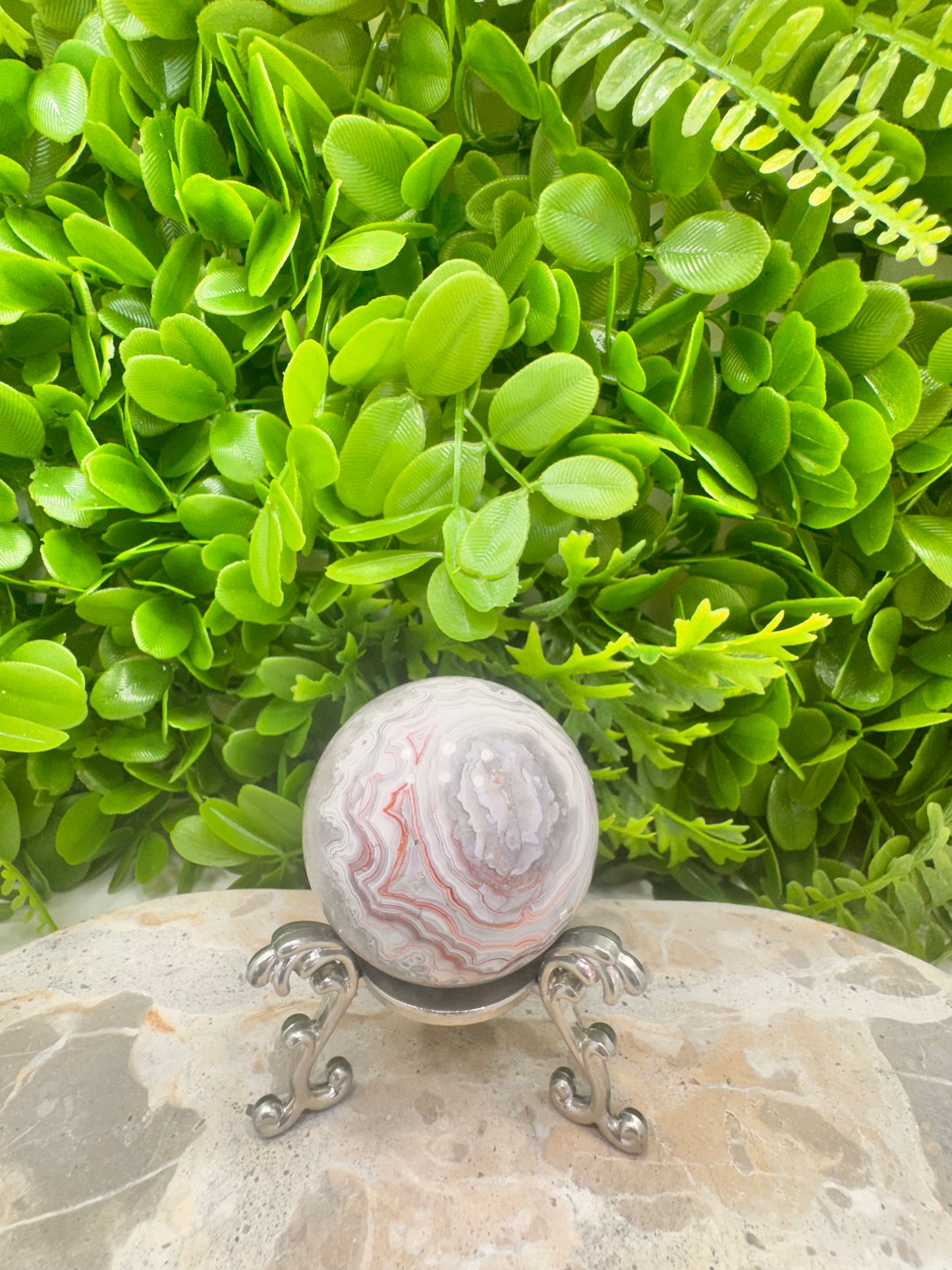 Mexican Agate Sphere 230g