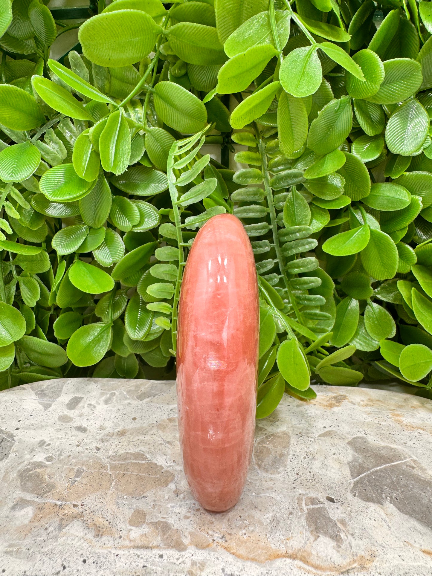 Standing Rose Calcite 304g
