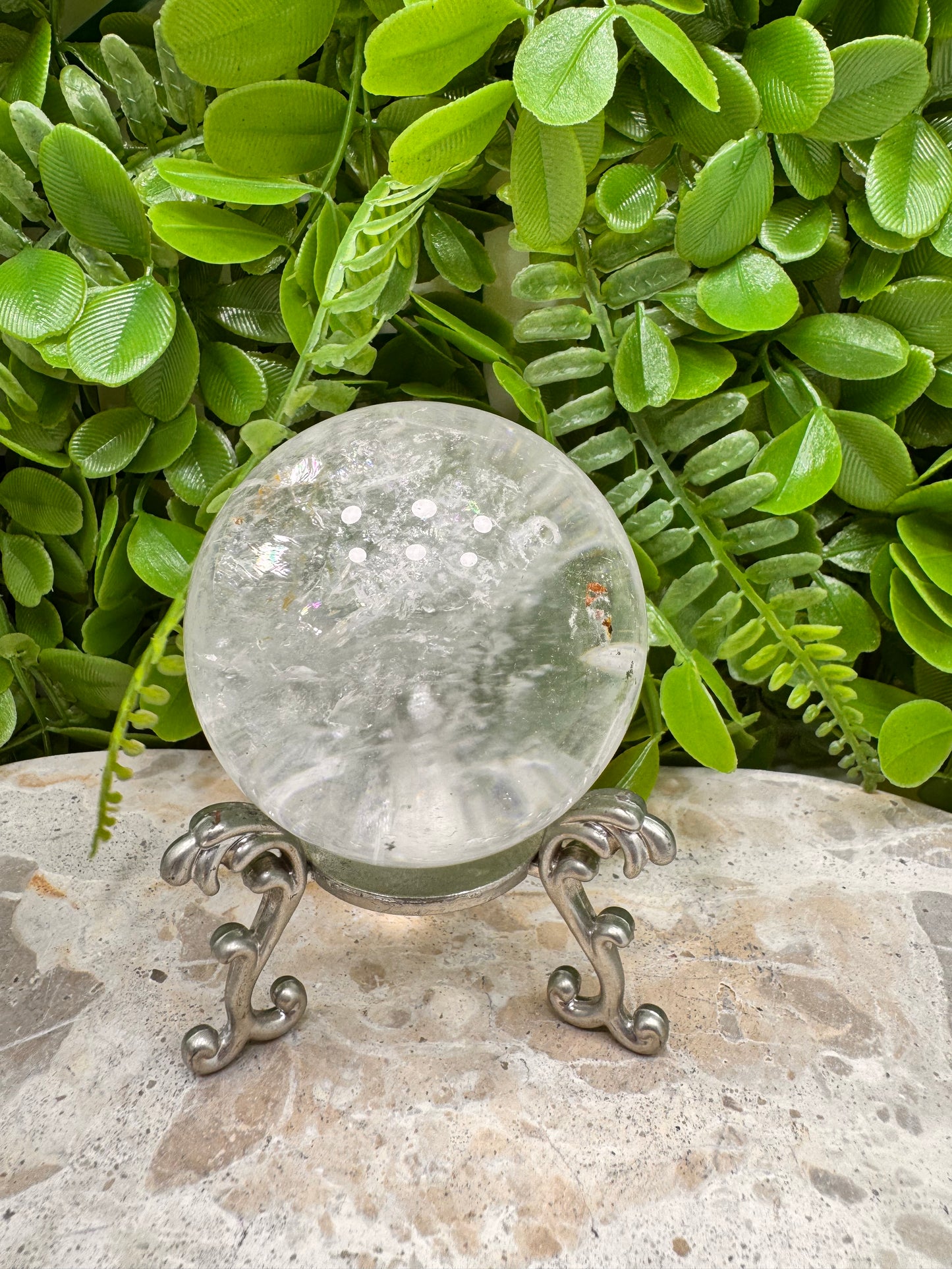 Clear Quartz Sphere 384g
