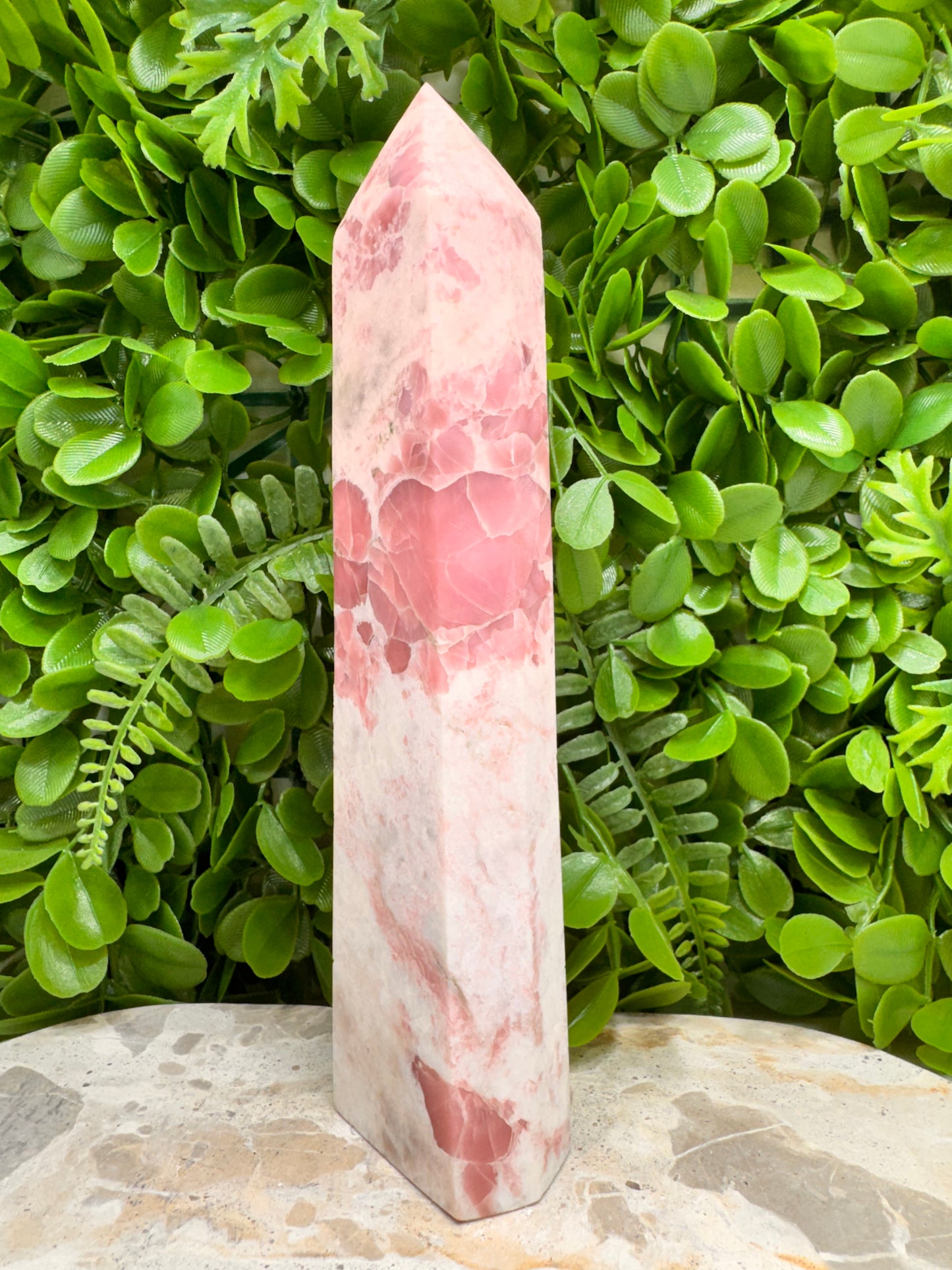 Pink Opal Tower 786g