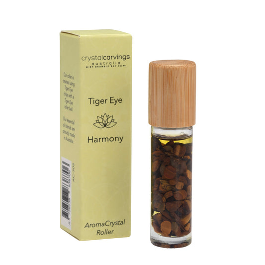 Aroma Crystals Roller - Harmony/Tiger Eye
