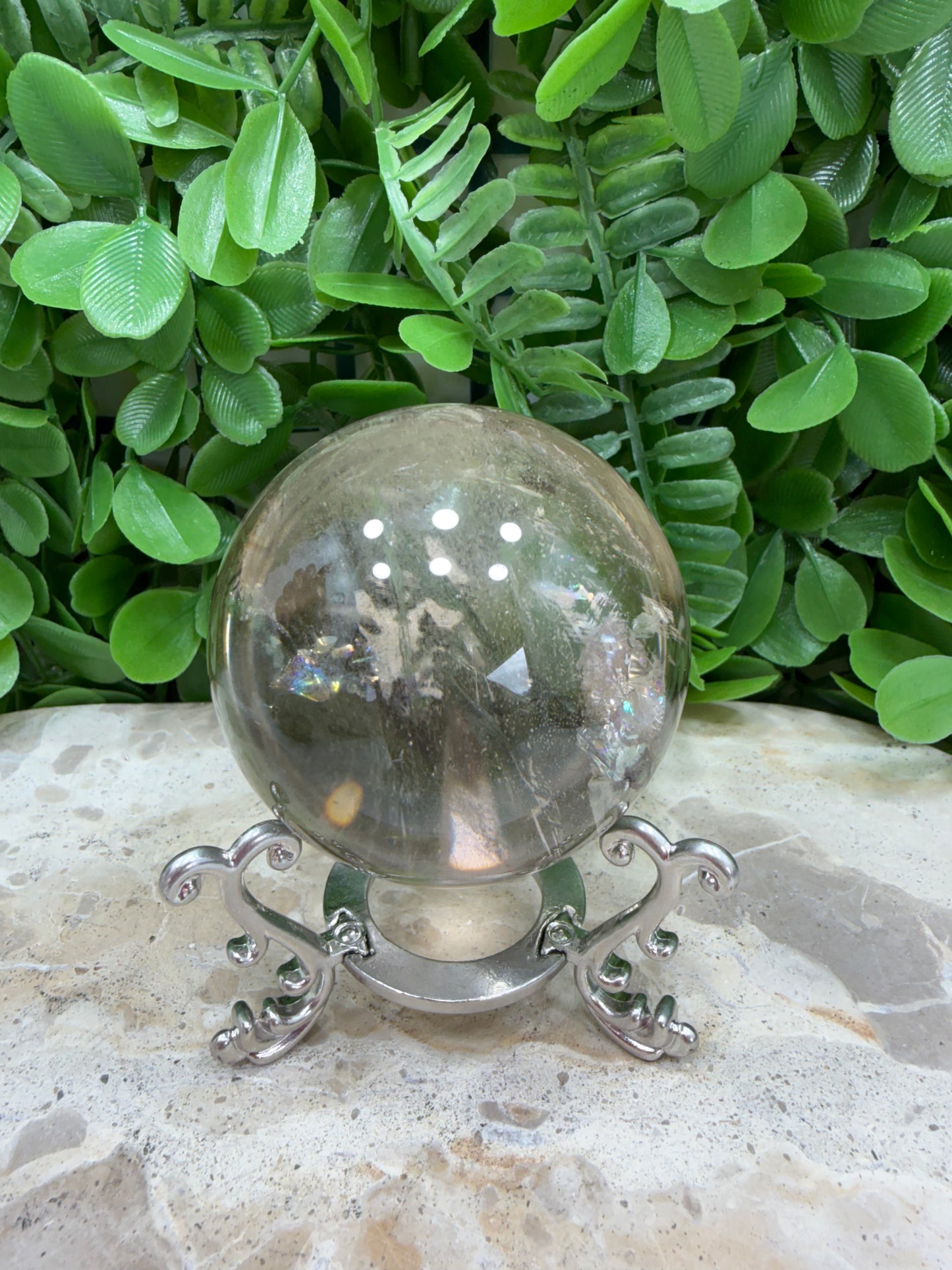 Smokey Quartz Sphere 312g