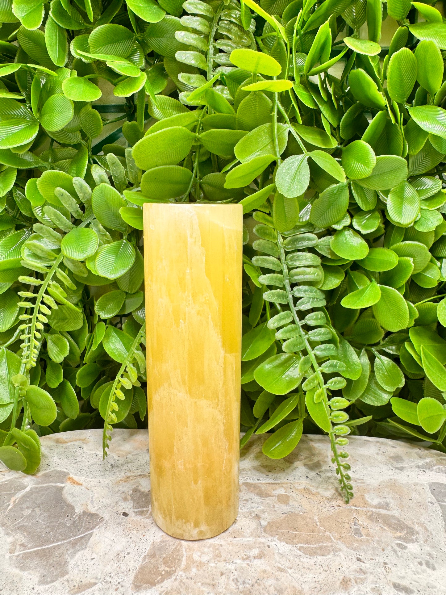 Lemon Calcite Cylinder 362g