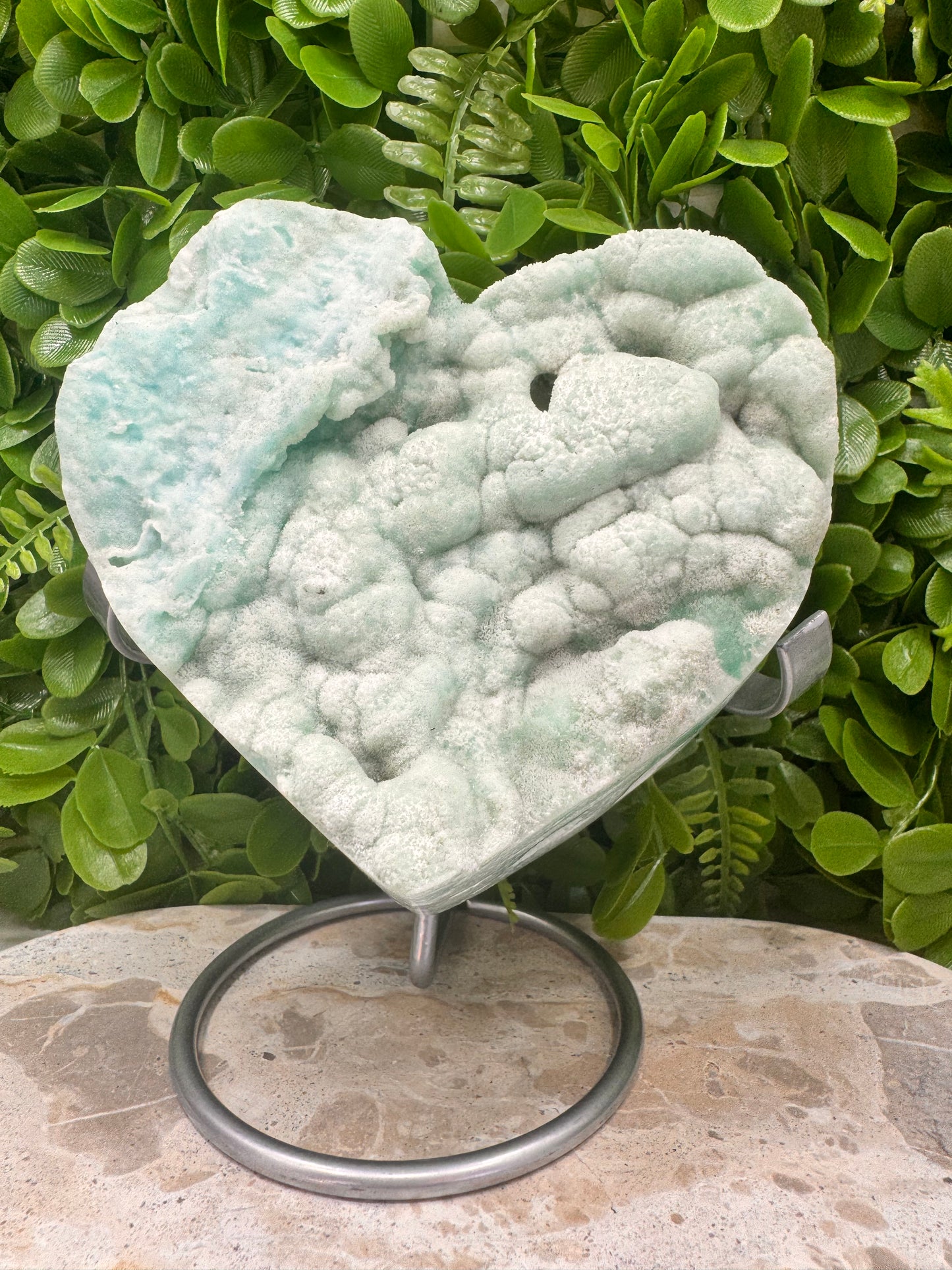 Hemimorphite Heart 1.4kg