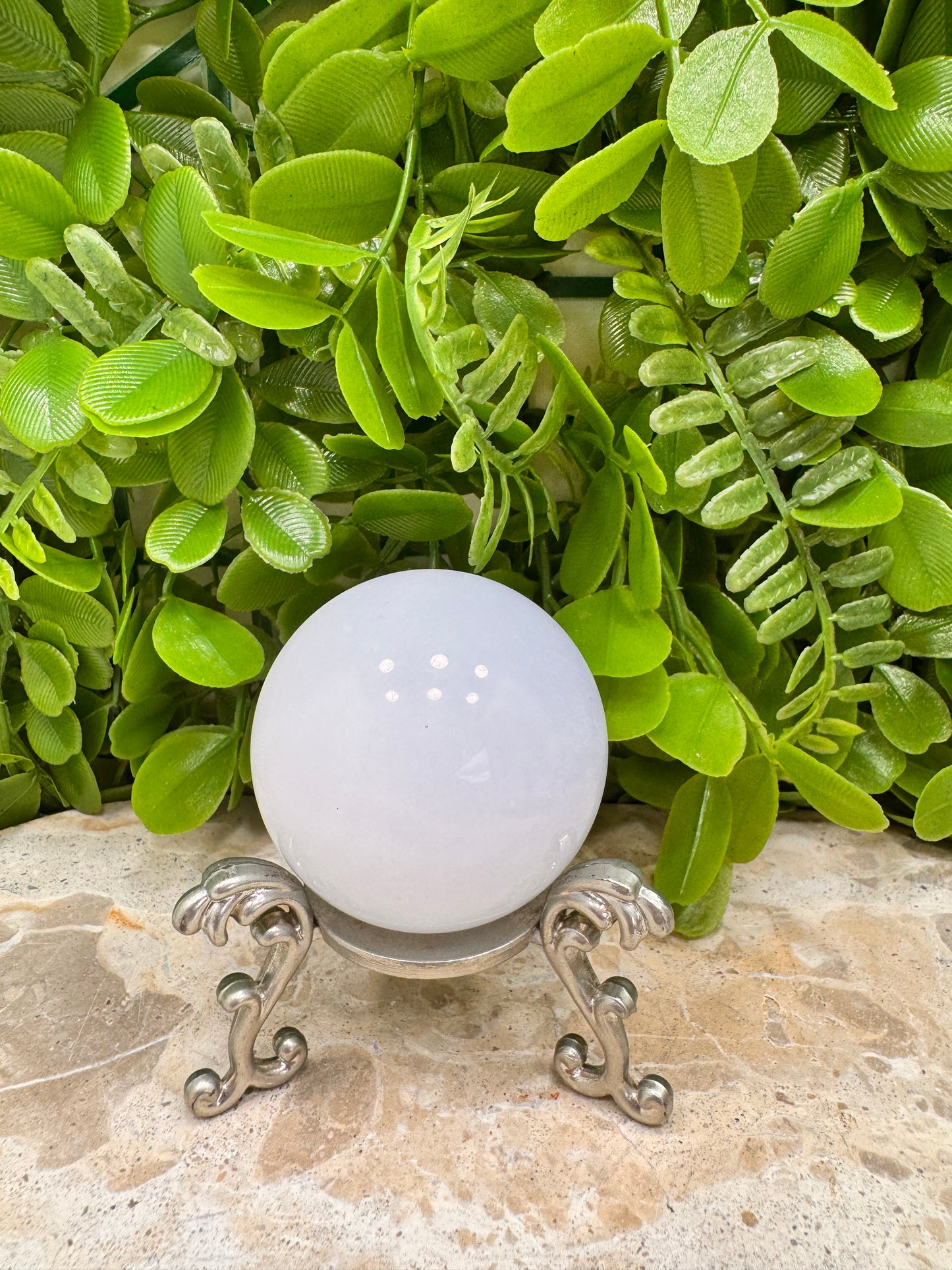 Chalcedony Sphere 198g
