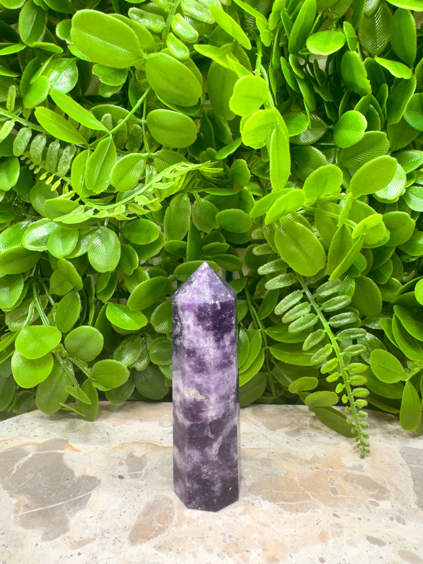 Lepidolite Point 128g