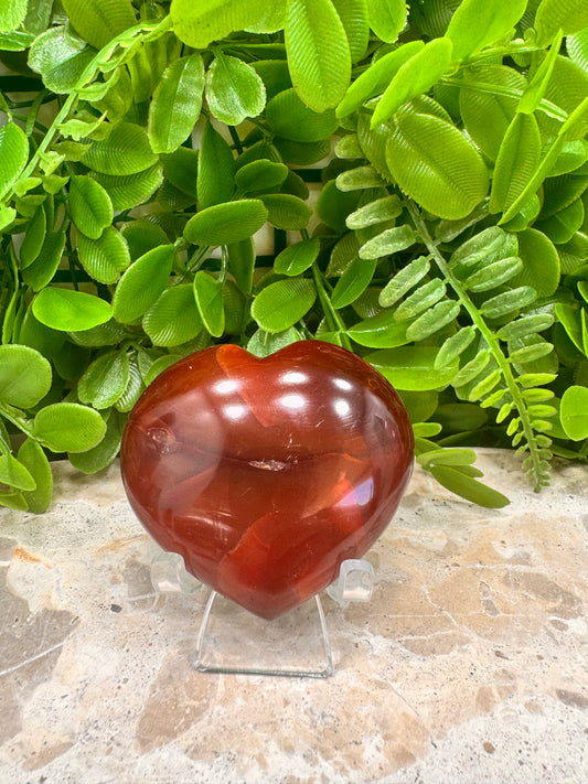 Carnelian Heart 126g