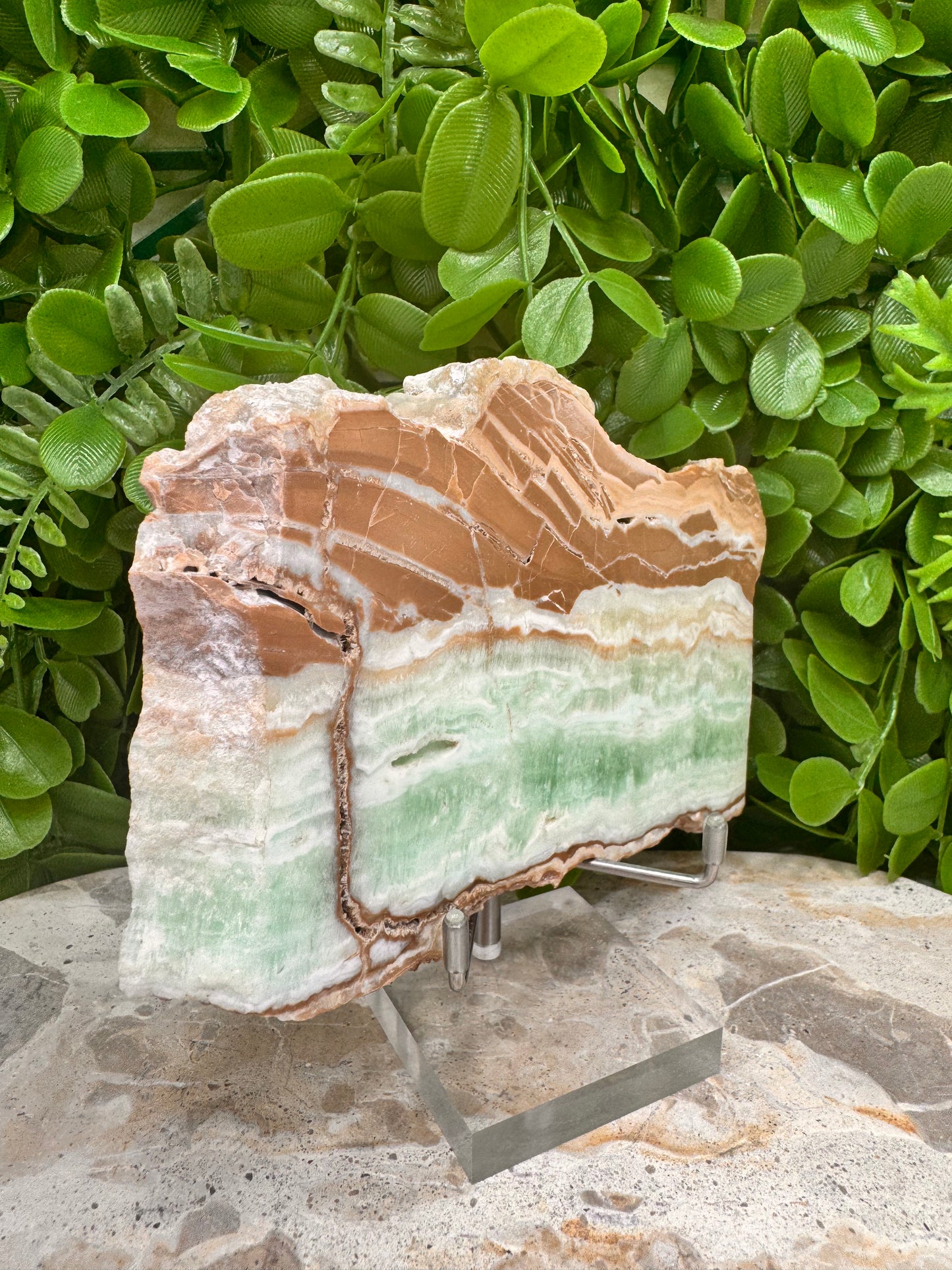 Caribbean Calcite Slab 446g