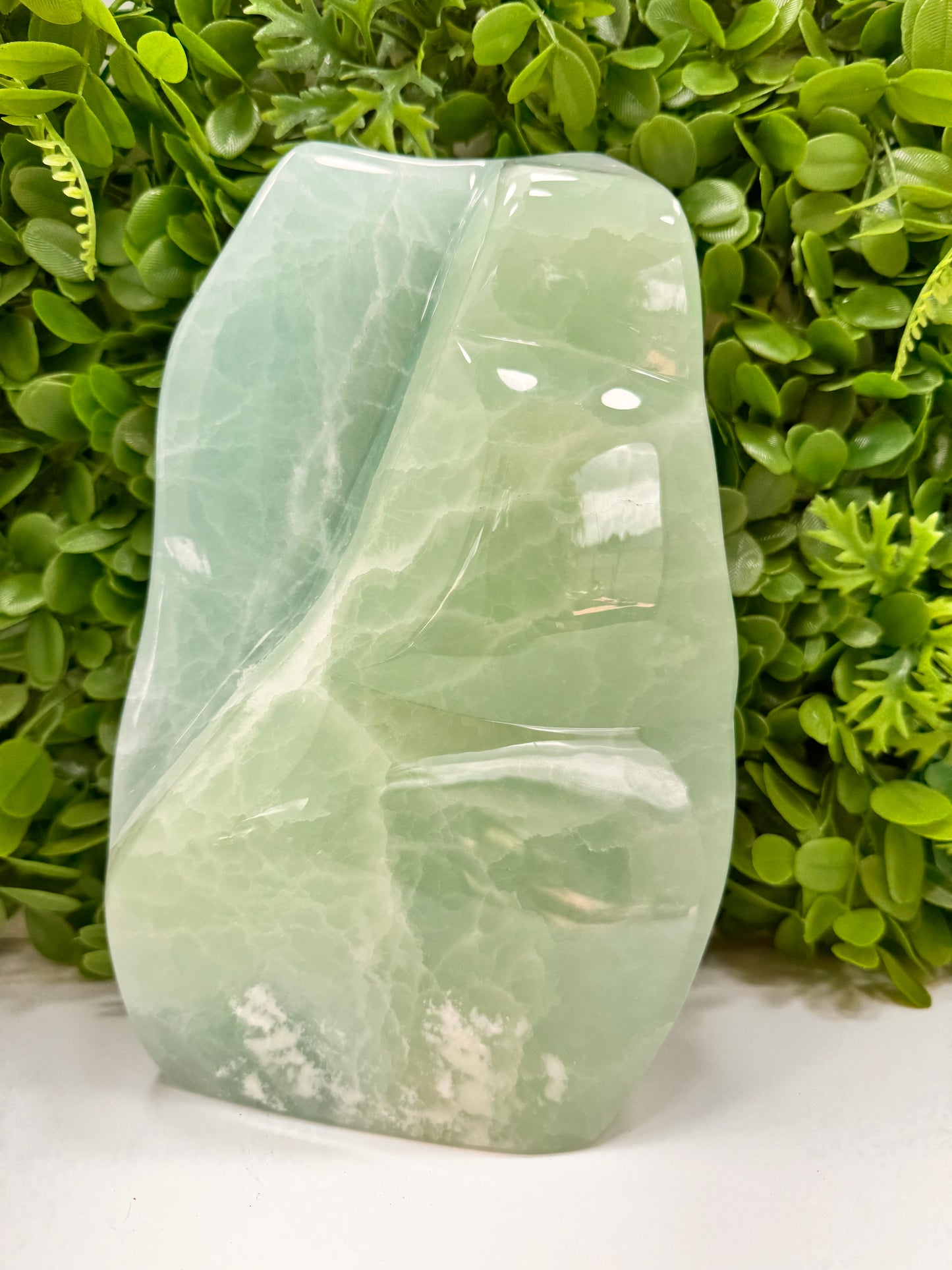 Pistachio Calcite Freeform 4004g
