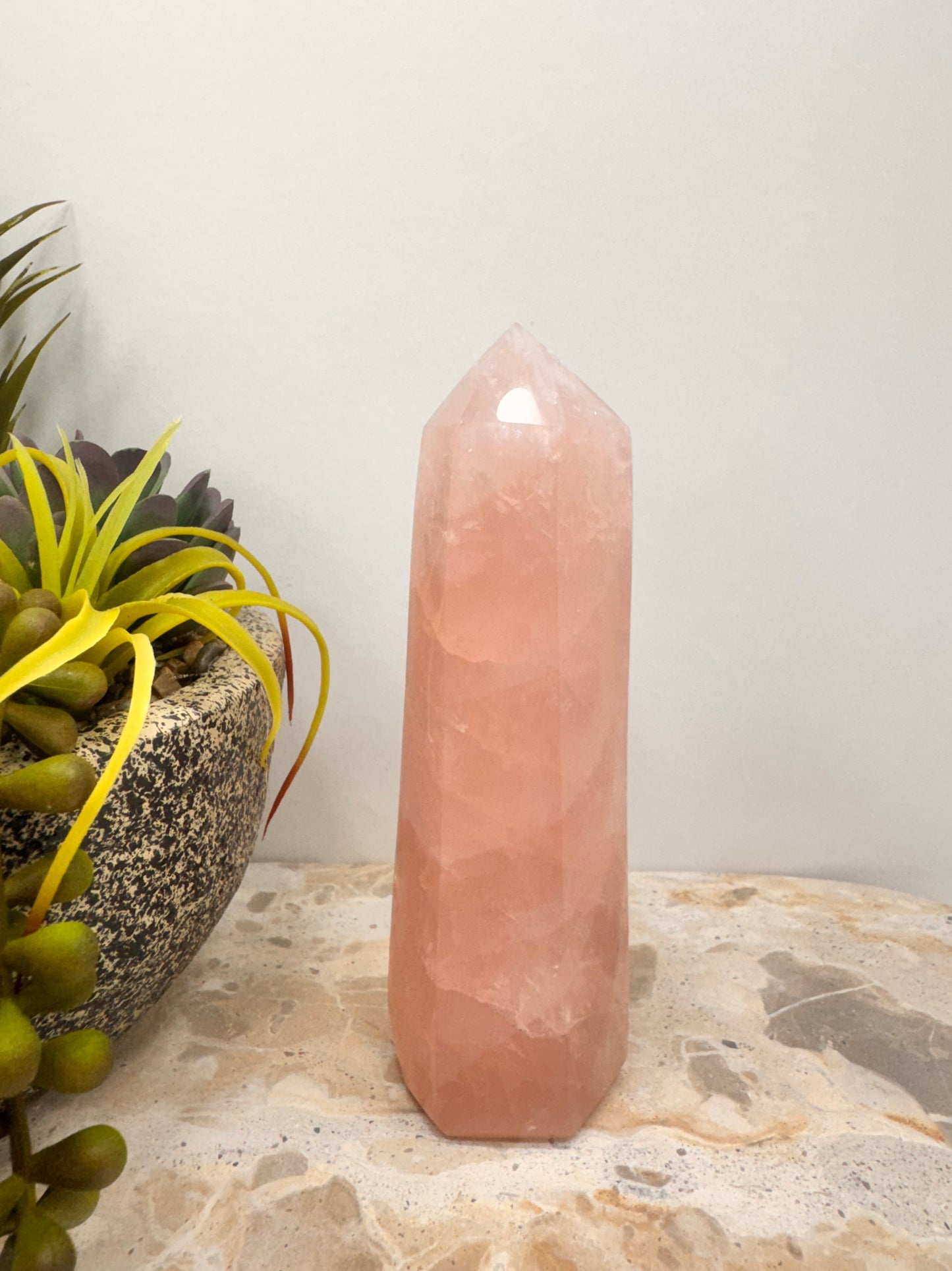 Rose Quartz Tower 354g