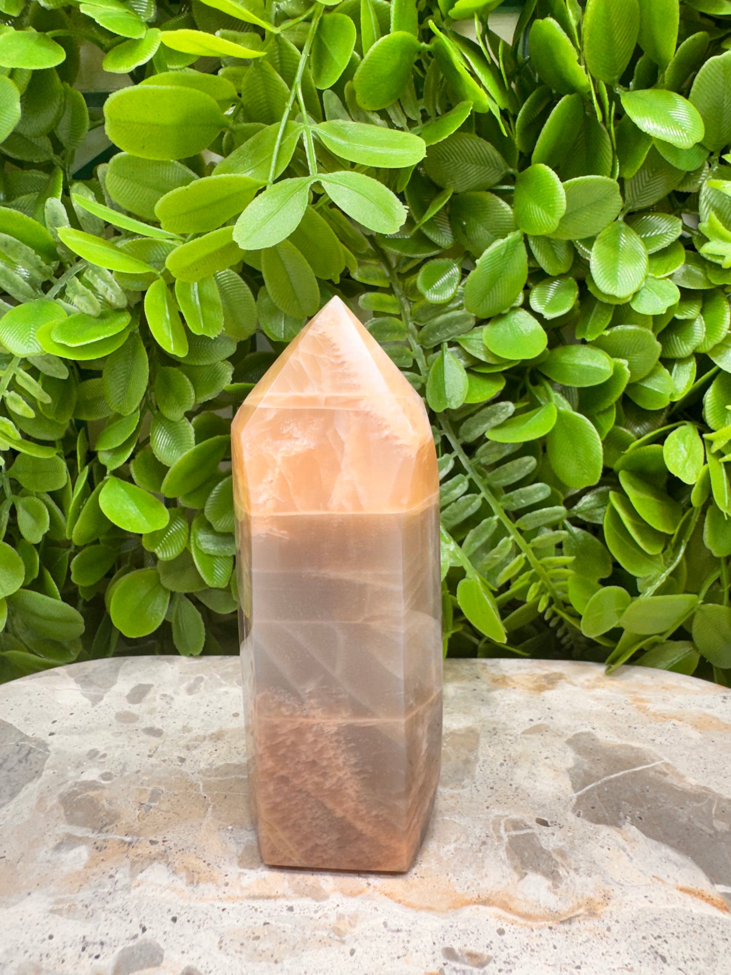 Peach Moonstone Tower 321g