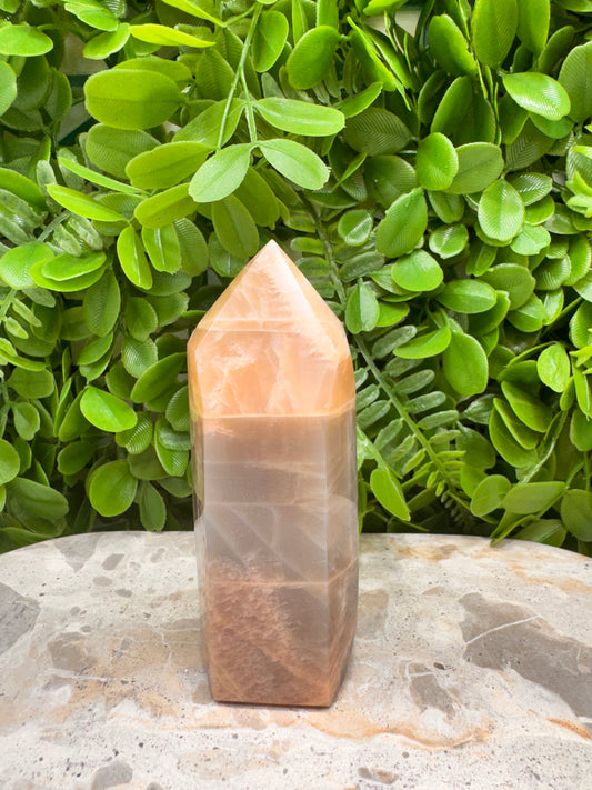 Peach Moonstone Tower 321g
