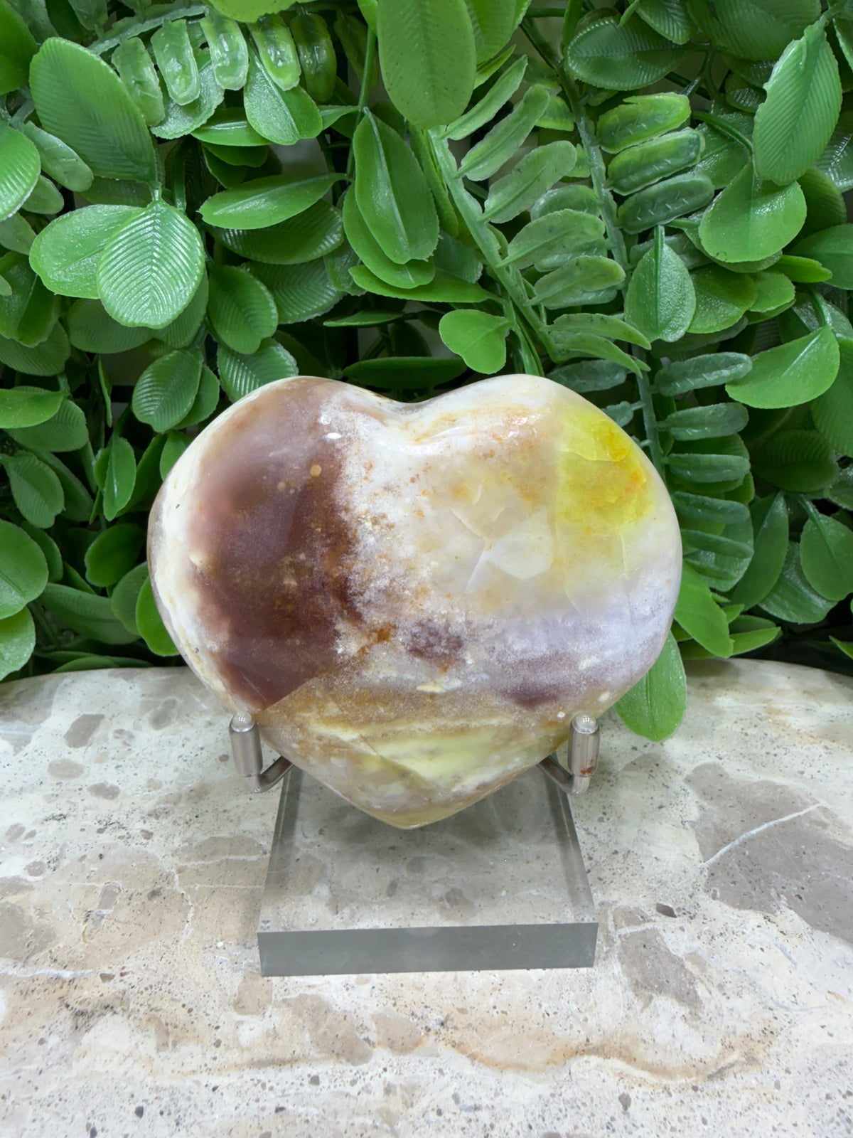 Green Opal Heart 186g