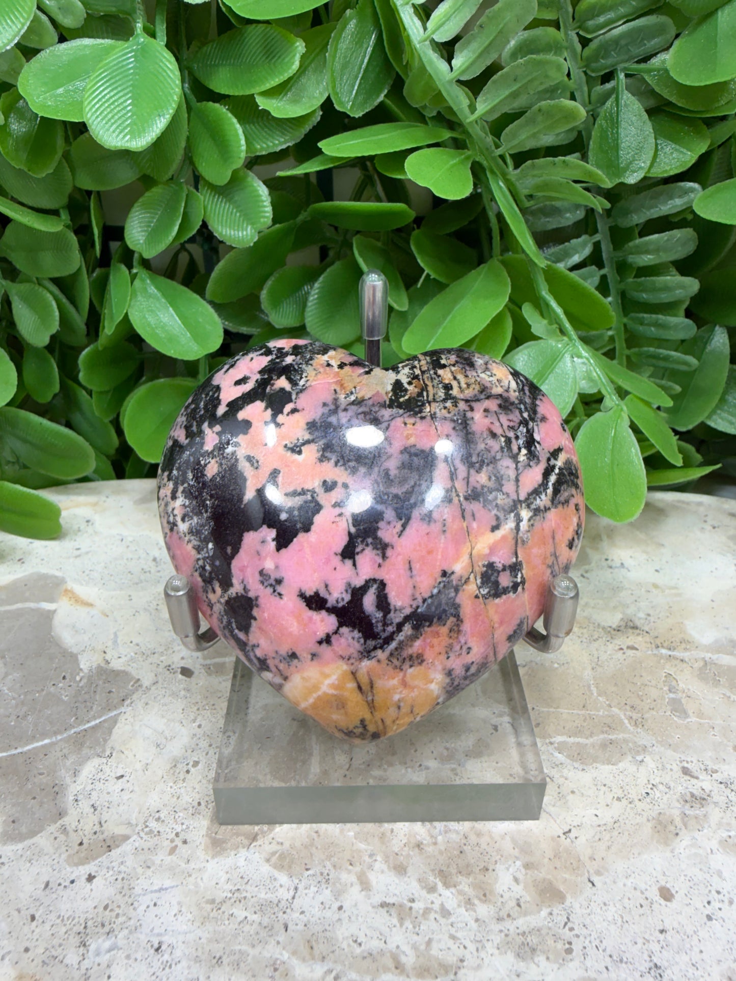 Rhodonite Heart 170g