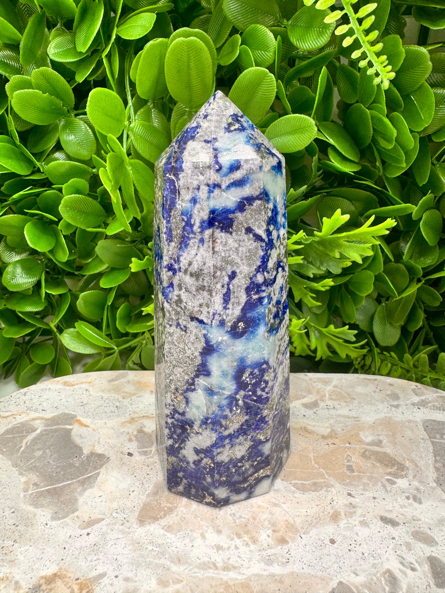Afghanite Tower UV 654g