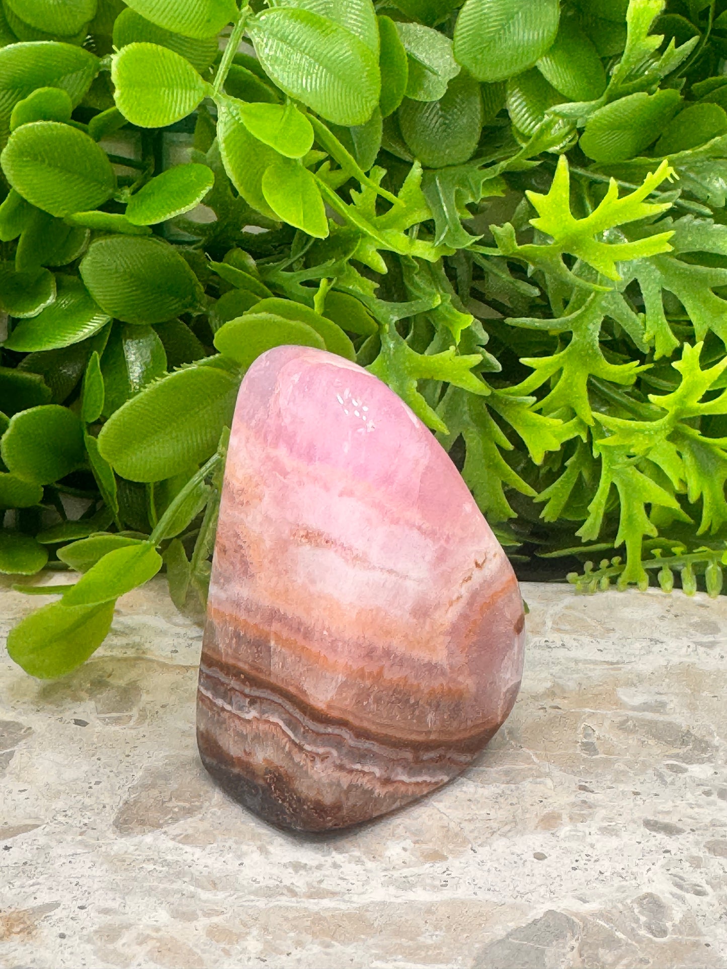 Pink Aragonite Freeform 226g
