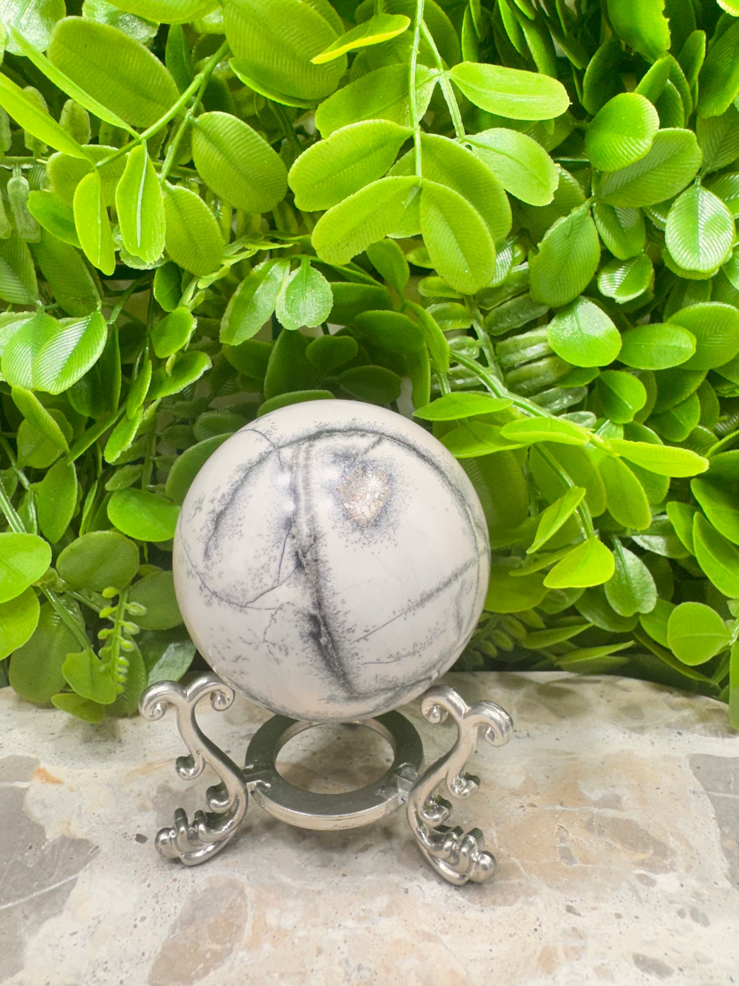 Picture Jasper Sphere 370g