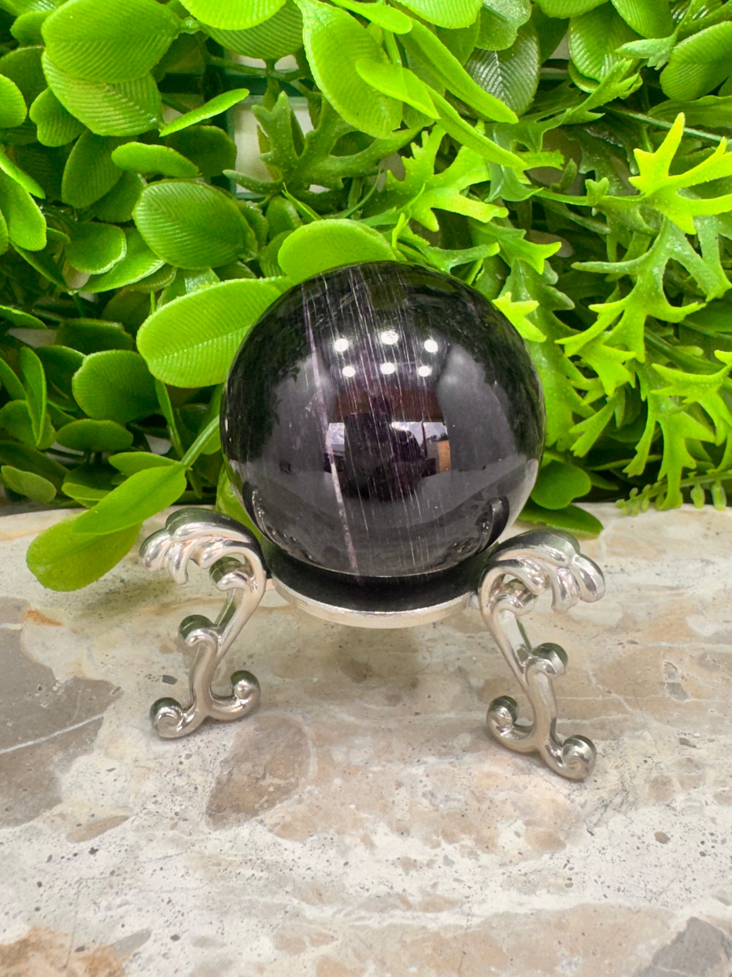 Purple Mica Sphere 182g