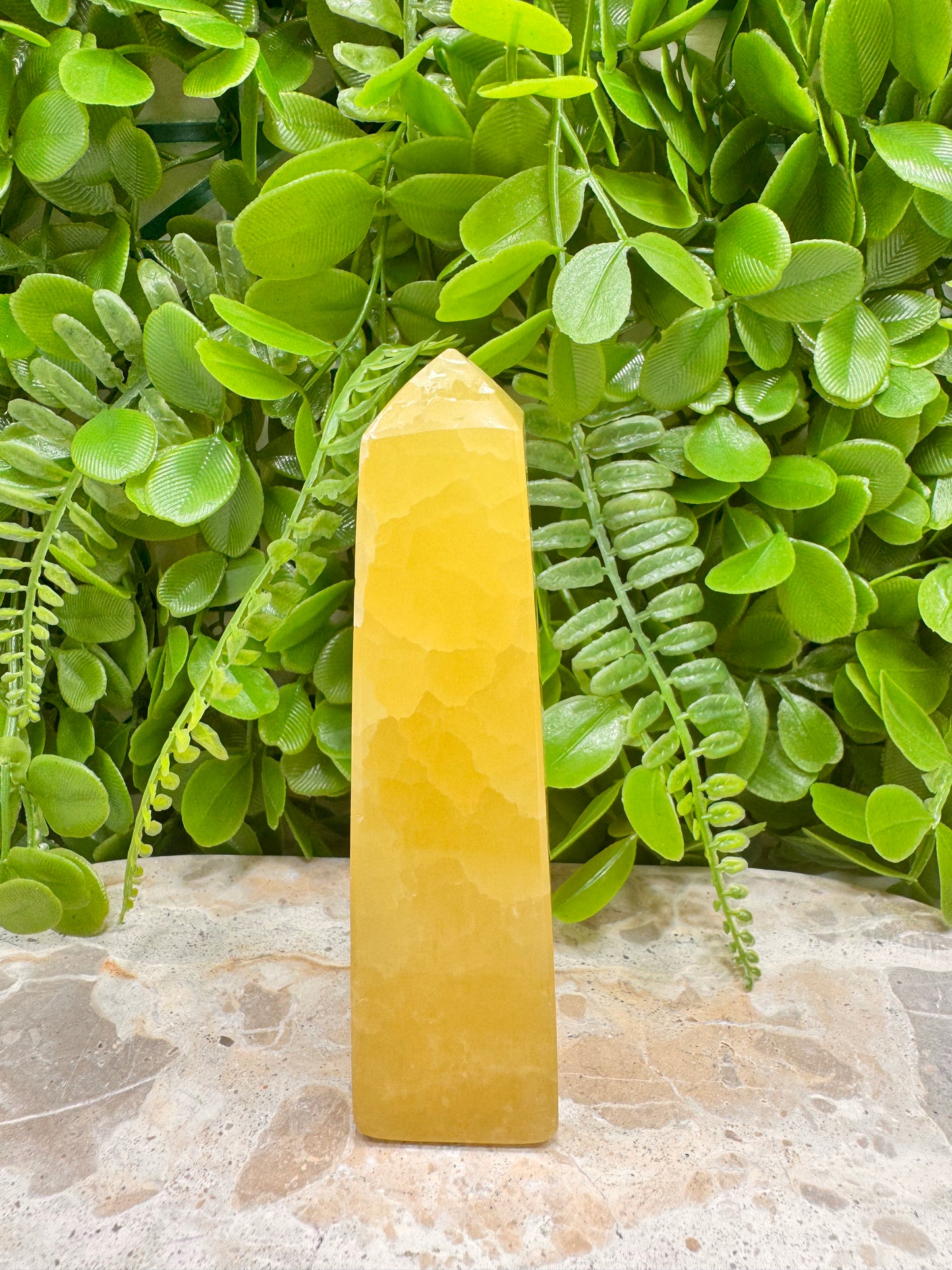Lemon Calcite Towers 298g