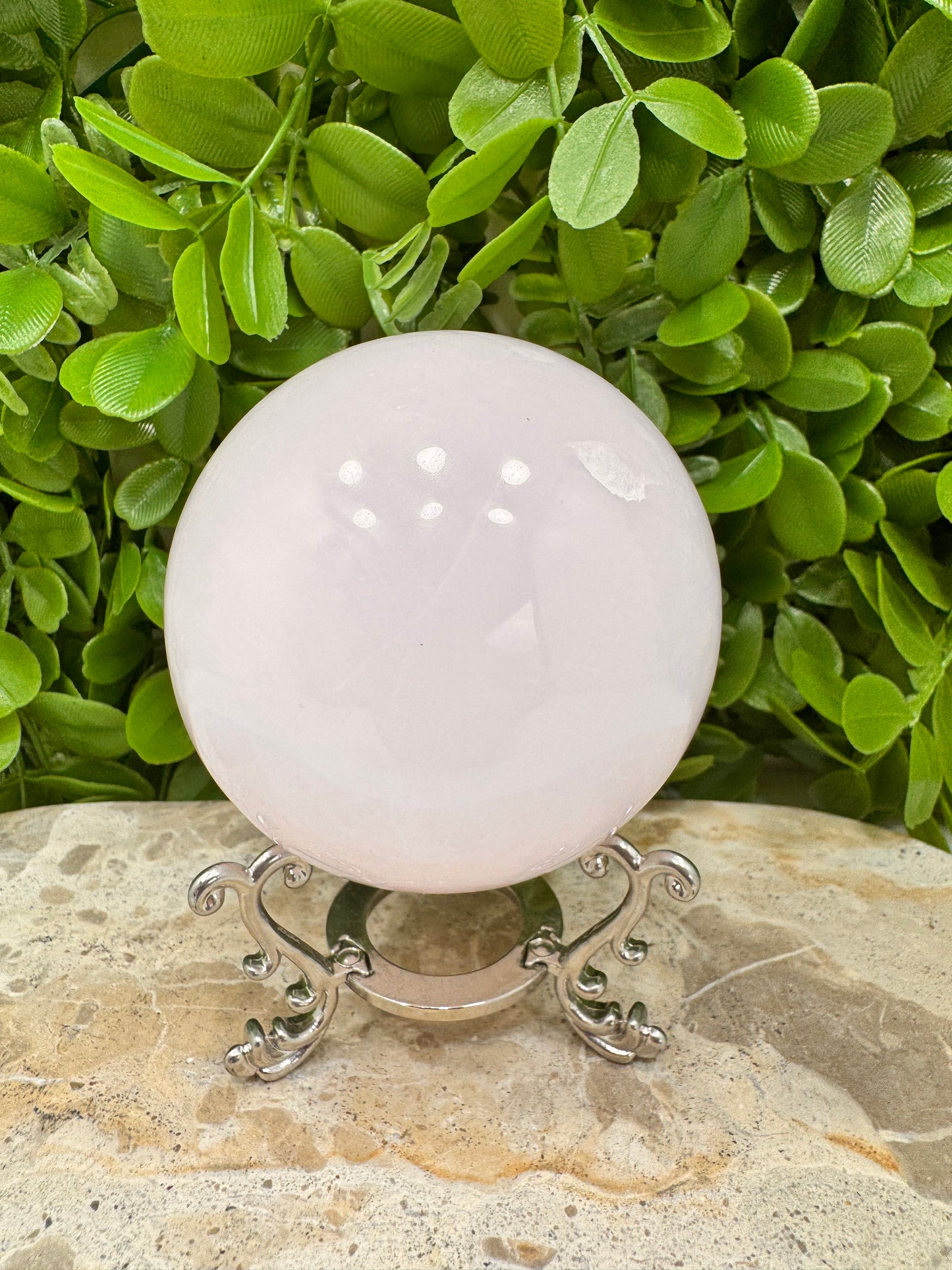 Pink Mangano Sphere 668g