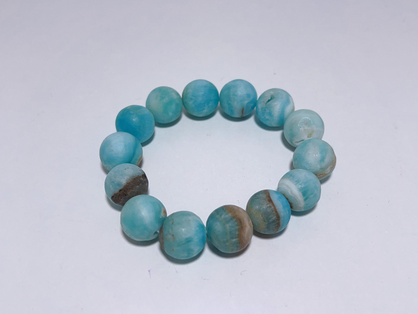 Aragonite Bracelet 15mm