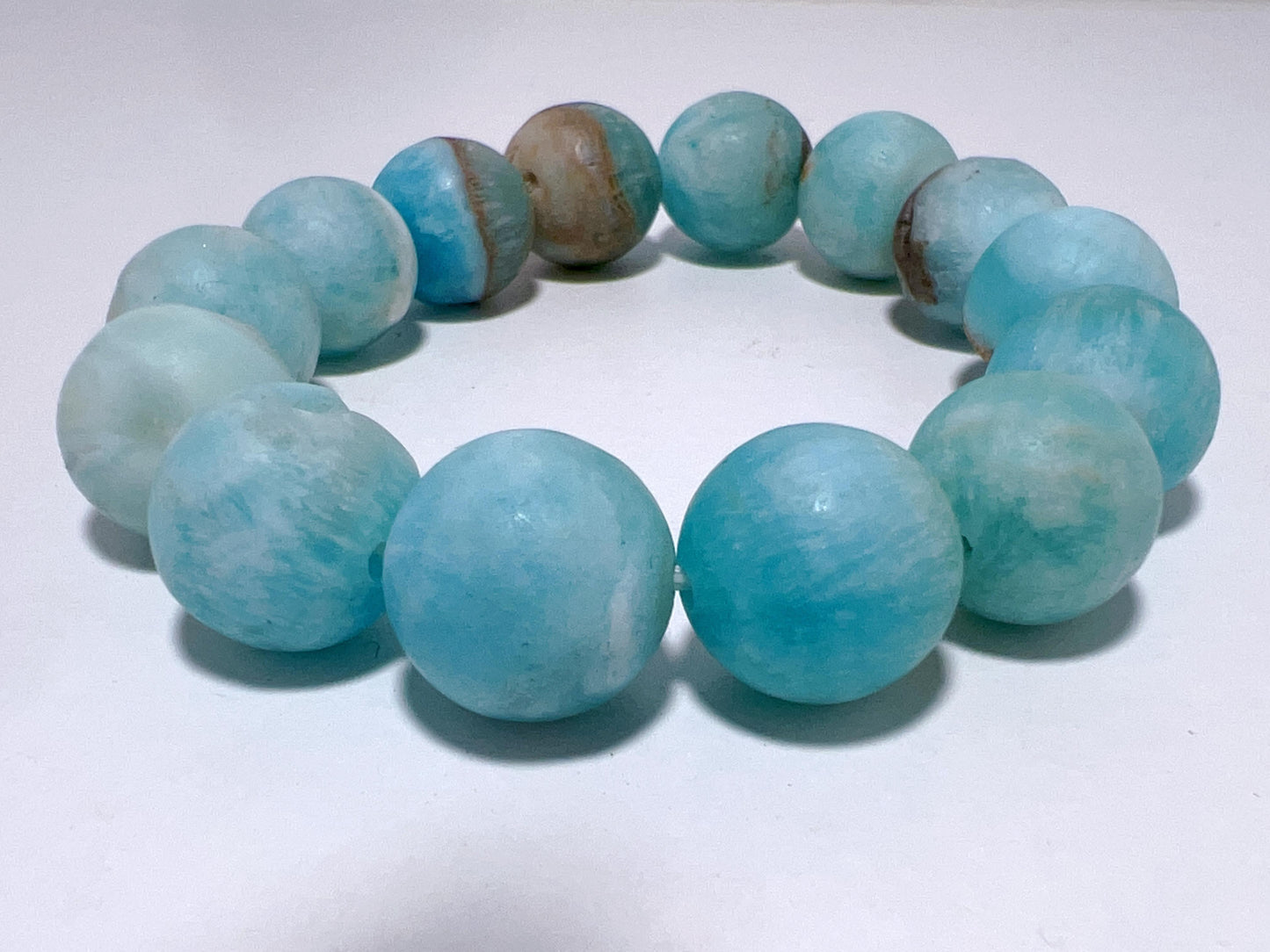 Aragonite Bracelet 15mm