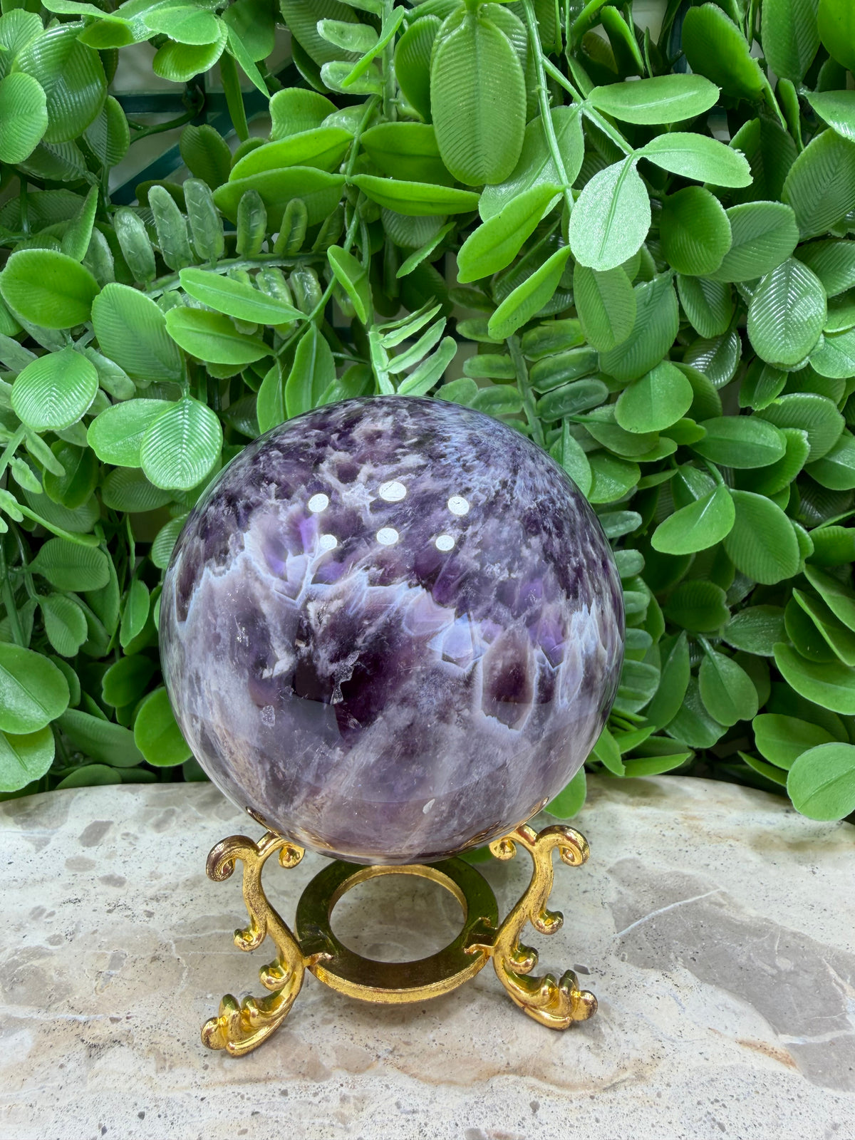 Flower Amethyst Sphere 648g
