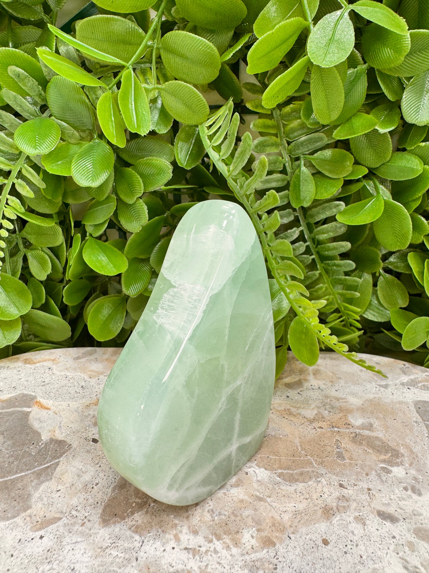 Pistachio Calcite Freeform 274g