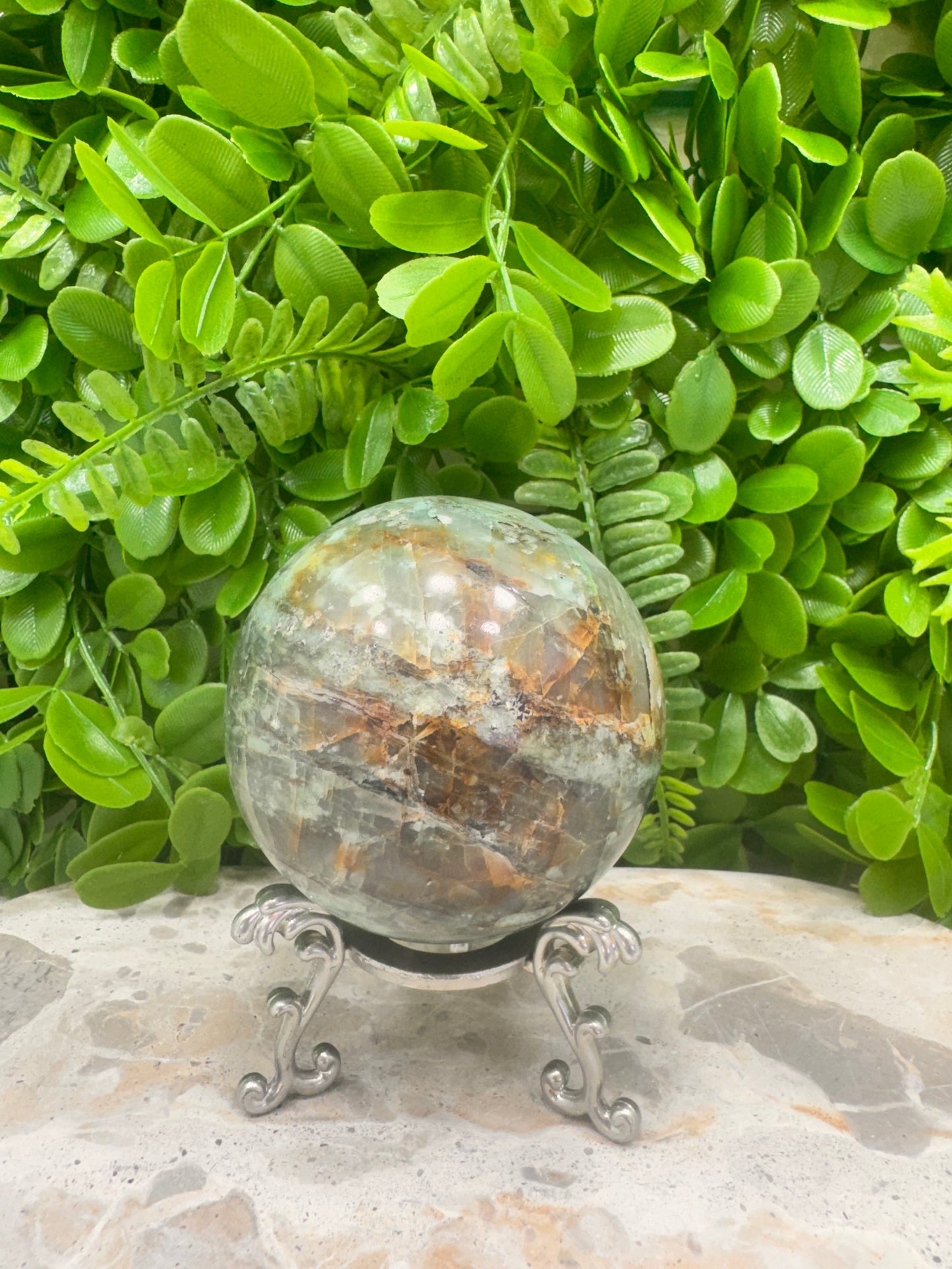 Turquoise Sphere 640g