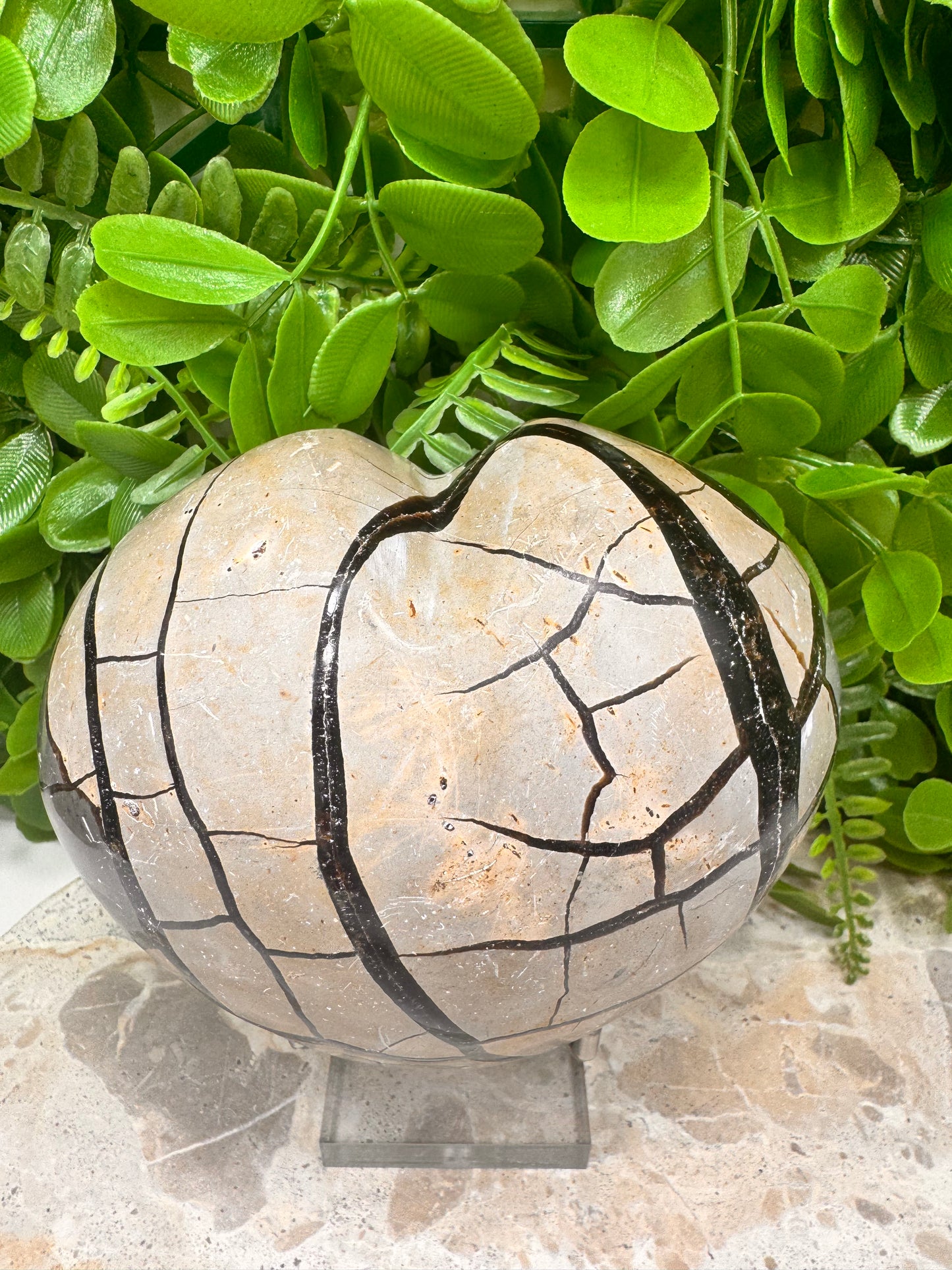 Septarian Dragon Stone Heart 920g